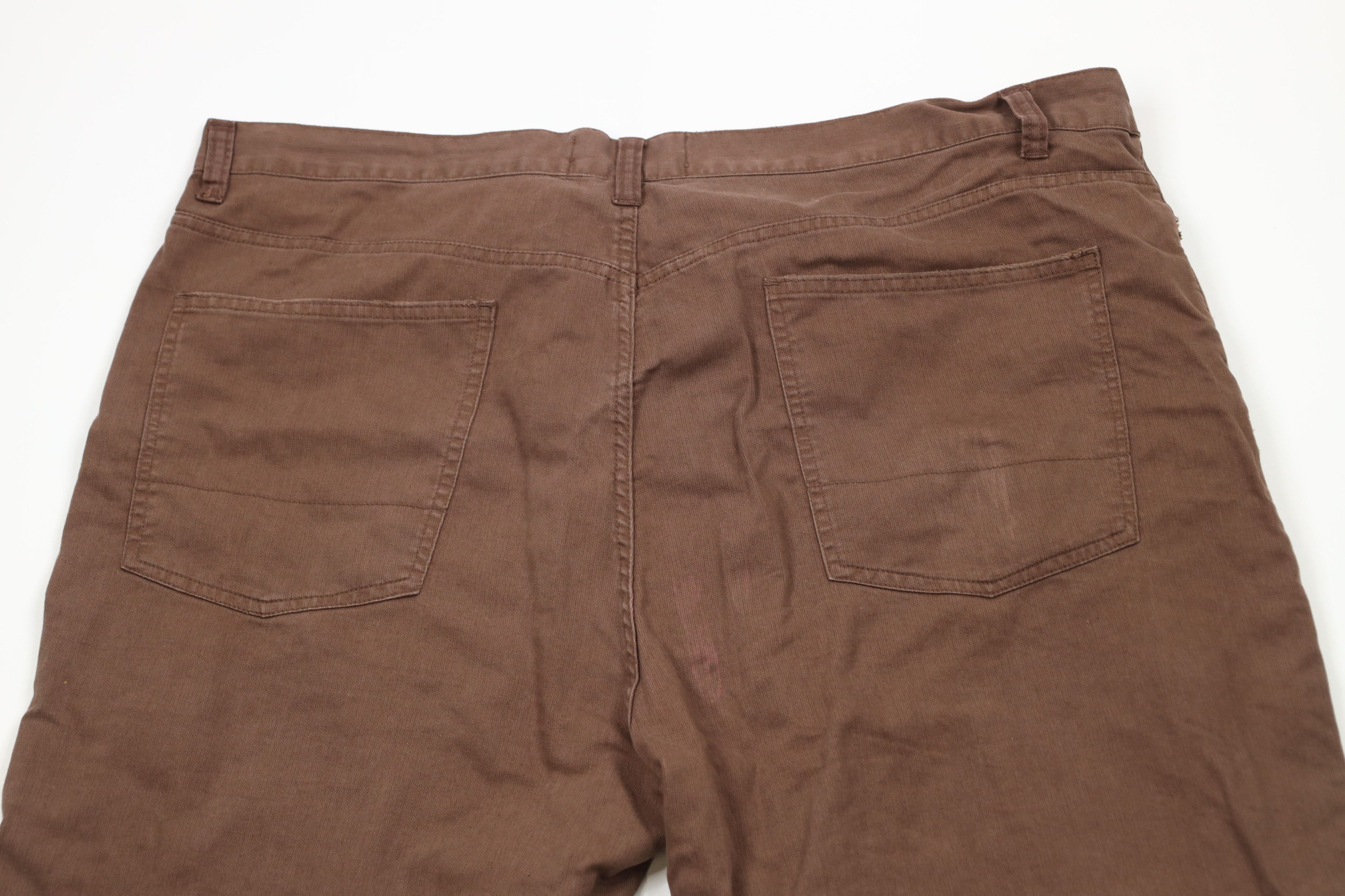 Vintage Vintage 90s Y2K Streetwear Baggy Sandstone Wide Leg Pants Size US 42 / EU 58 - 10 Thumbnail