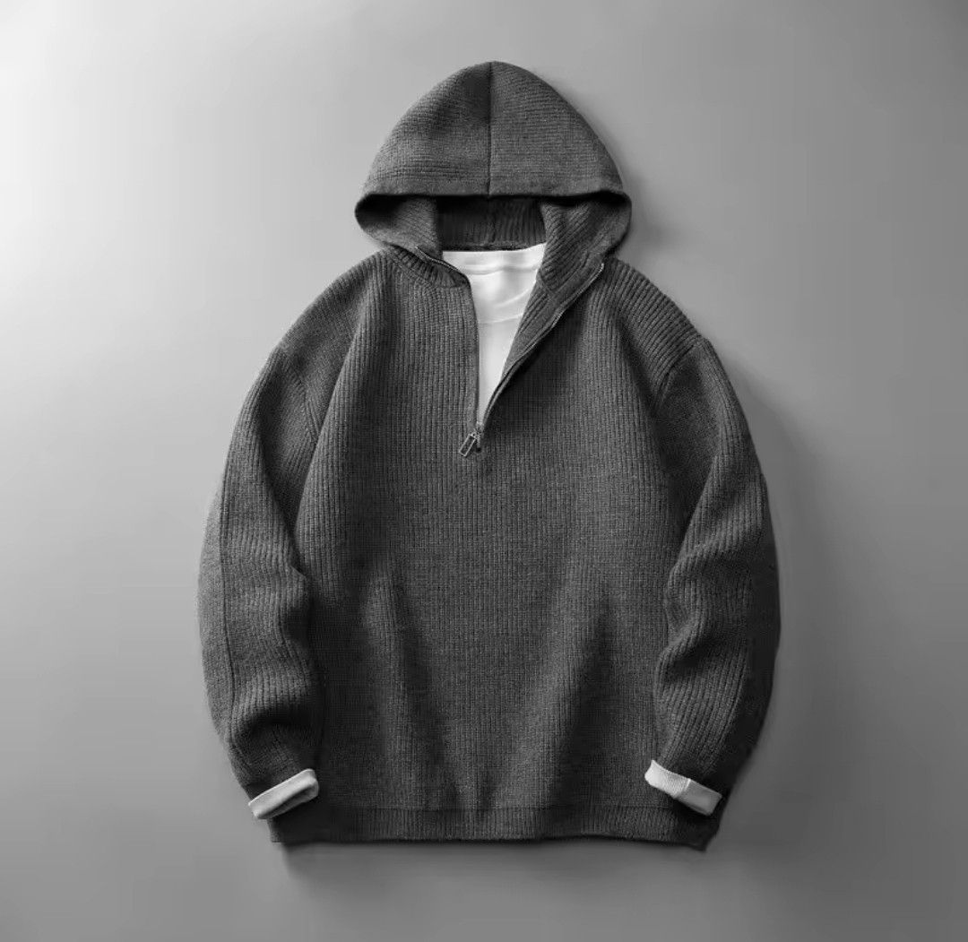 Japanese Brand Vintage Pop Vibes Half Zipper Hoodie Size US XL / EU 56 / 4 - 1 Thumbnail