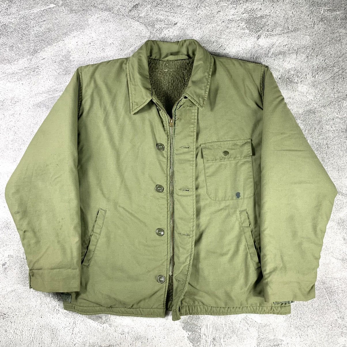 Vintage (SOLD OUT) Vintage 60’s USNAVY A-2 Deck Jacket Size US L / EU 52-54 / 3 - 2 Thumbnail