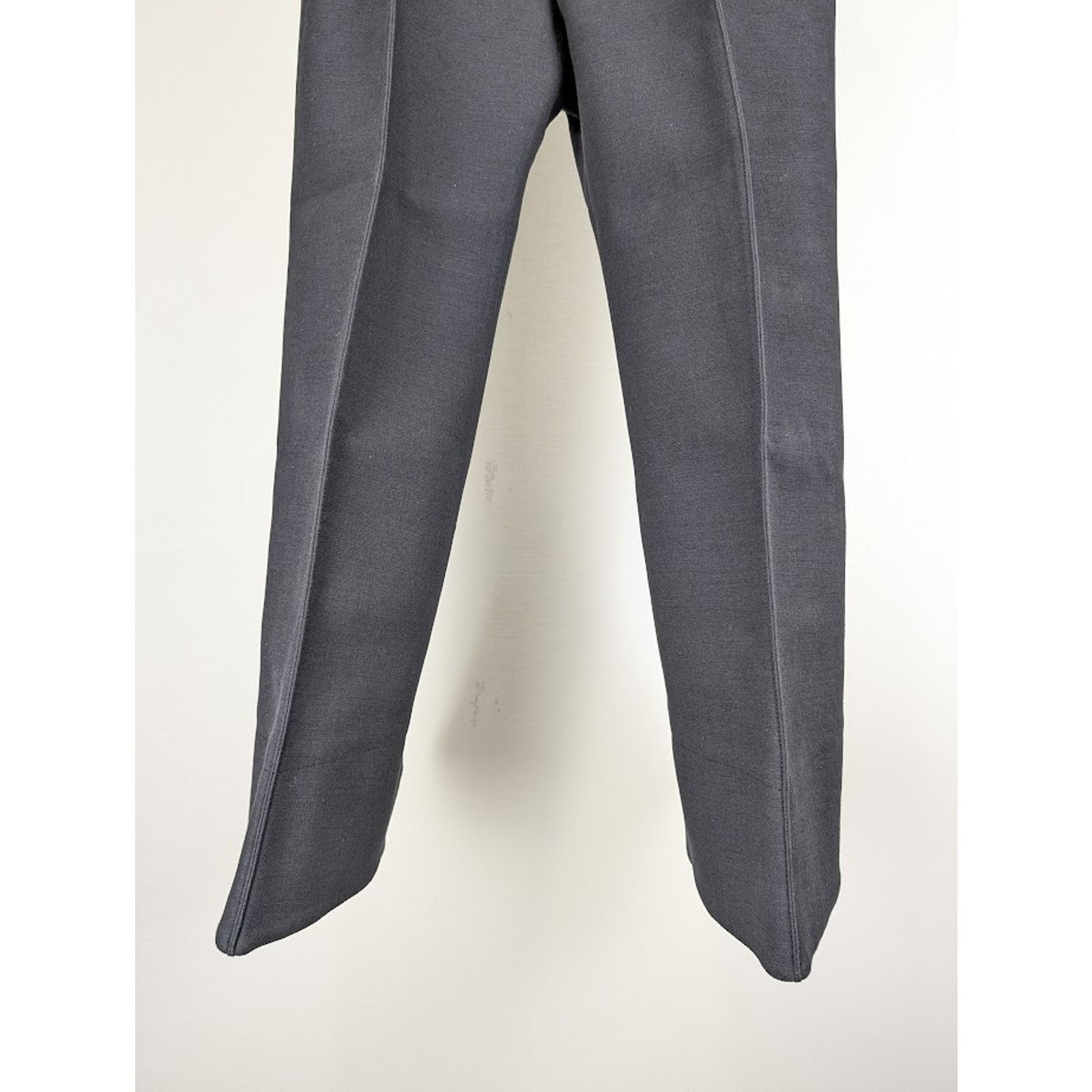 Bottega Veneta o1rshd1 Structured Double Melange Trousers in Blue/Black Size US 34 / EU 50 - 4 Thumbnail