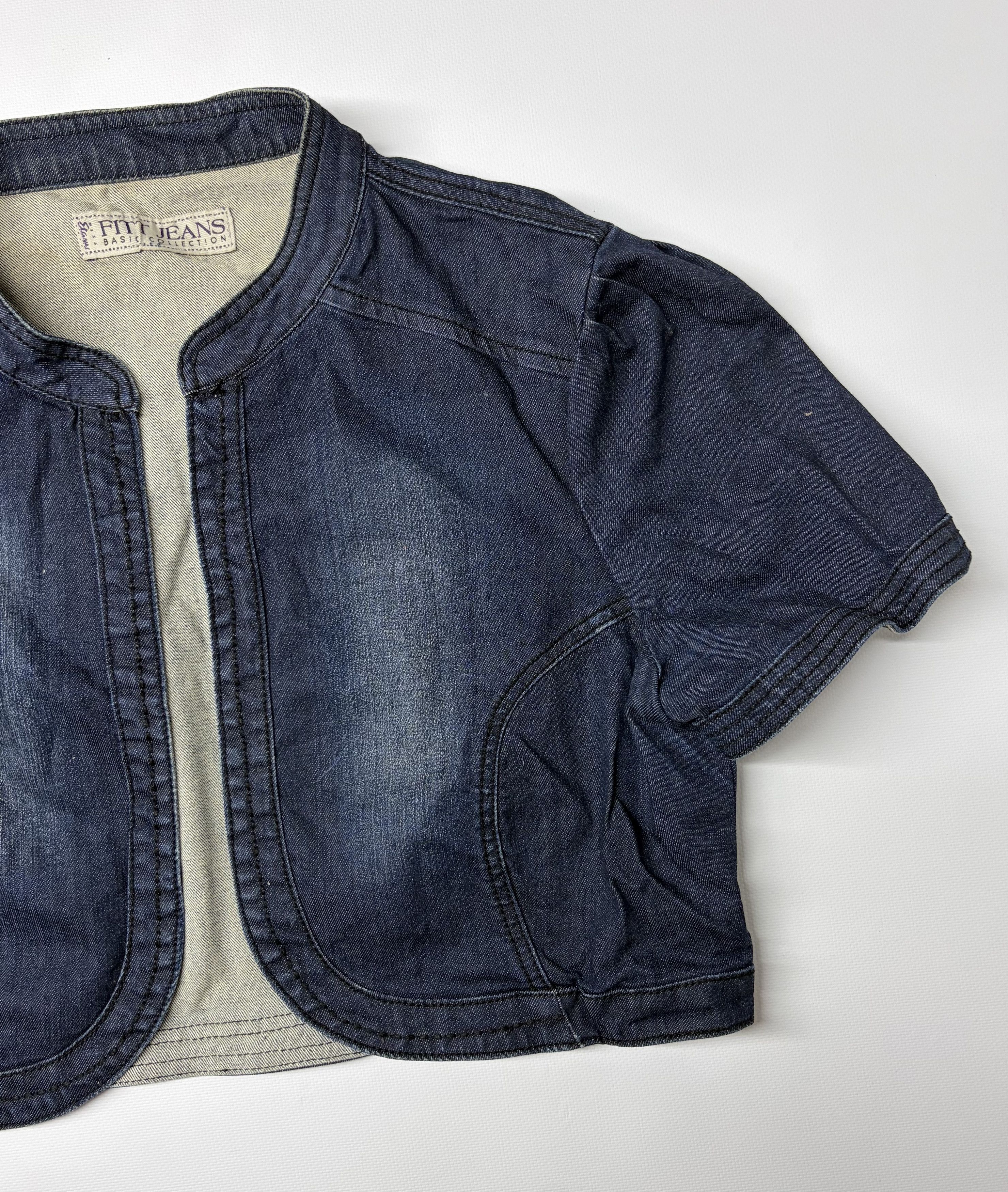 Vintage Women's Denim Jacket Size M / US 6-8 / IT 42-44 - 3 Thumbnail