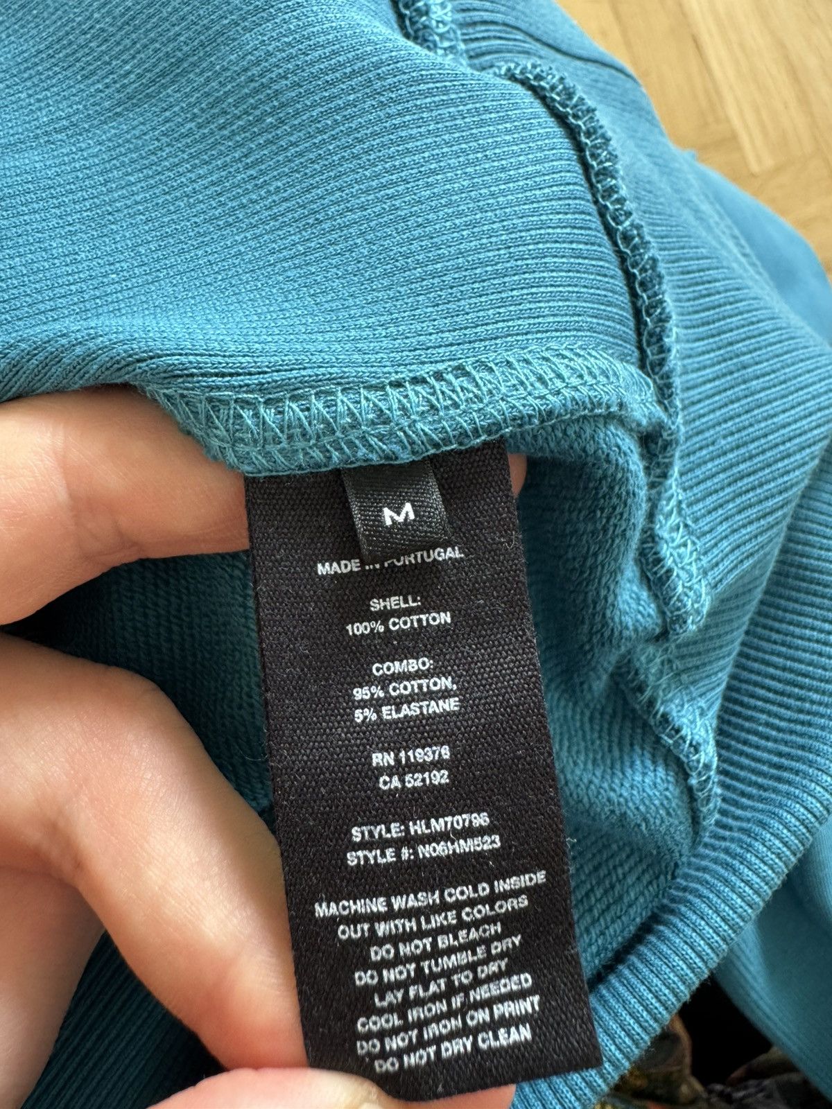 Helmut Lang SS23 Helmut Lang Cowboy Capsule Hoodie River Designer Rare Size US M / EU 48-50 / 2 - 7 Thumbnail