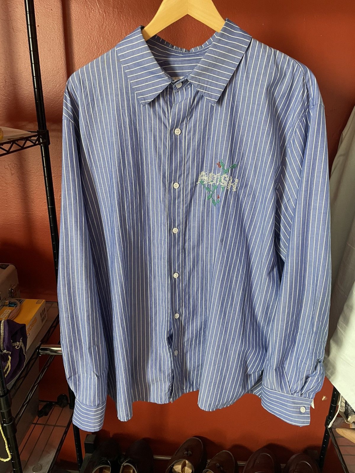 Adish Adish Blue Nafnuf Shirt Size US L / EU 52-54 / 3 - 1 Thumbnail