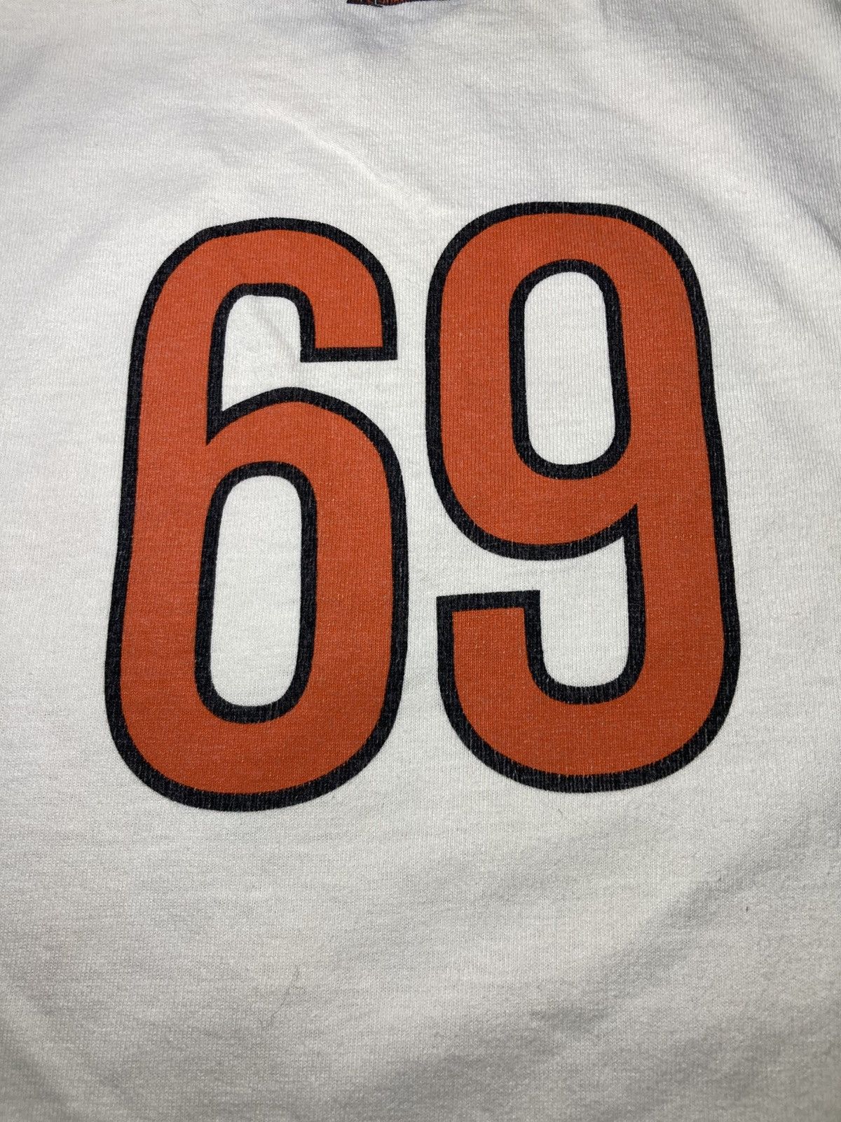 Bape 1999 Bape 69 Baseball Tee Trompe L'oeil Varsity 90s Nigo OG Size US L / EU 52-54 / 3 - 10 Thumbnail