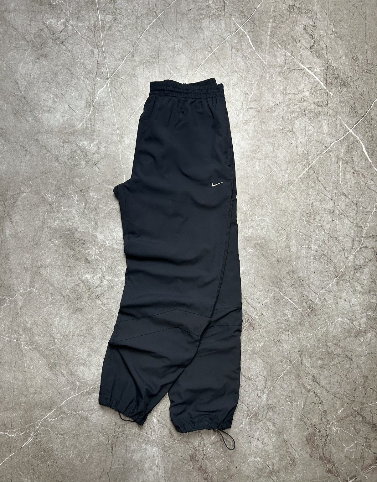 Nike × Vintage Vintage Nike Nylon Y2K Track Pants Size US 33 - 1 Thumbnail