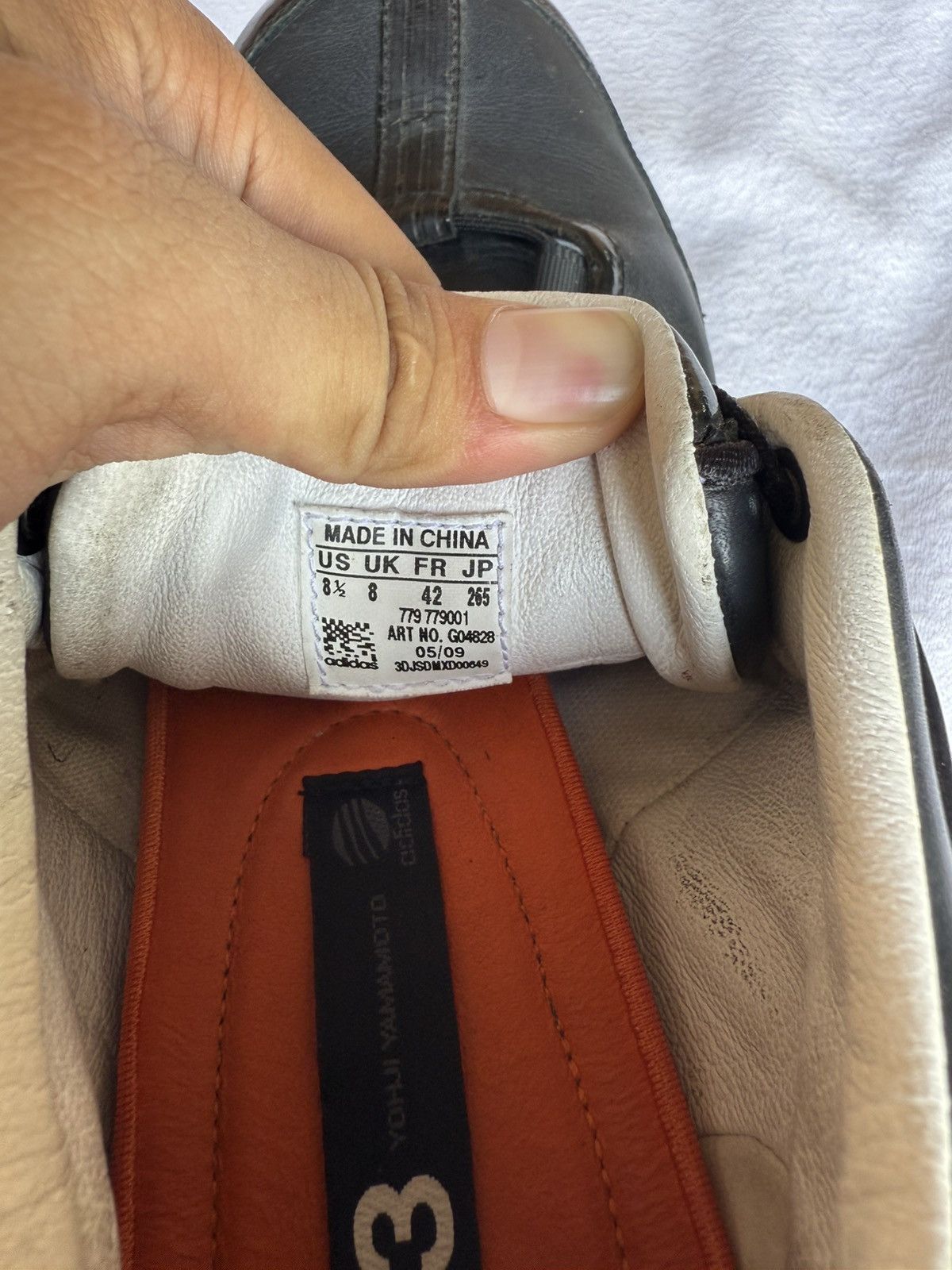 Adidas × Y's Yohji Yamamoto x Adidas Y3 Sneakers Shoes Size 42 Size US 8.5 / EU 41-42 - 9 Thumbnail