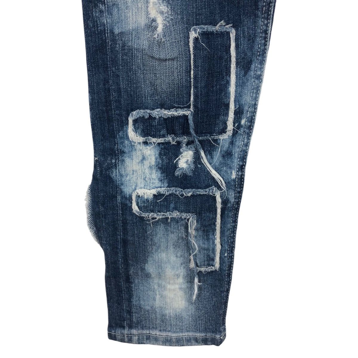 BUFFALO BOBS BUFFALO BOBS Boro Patchwork Denim Pants Size US 31 - 4 Thumbnail