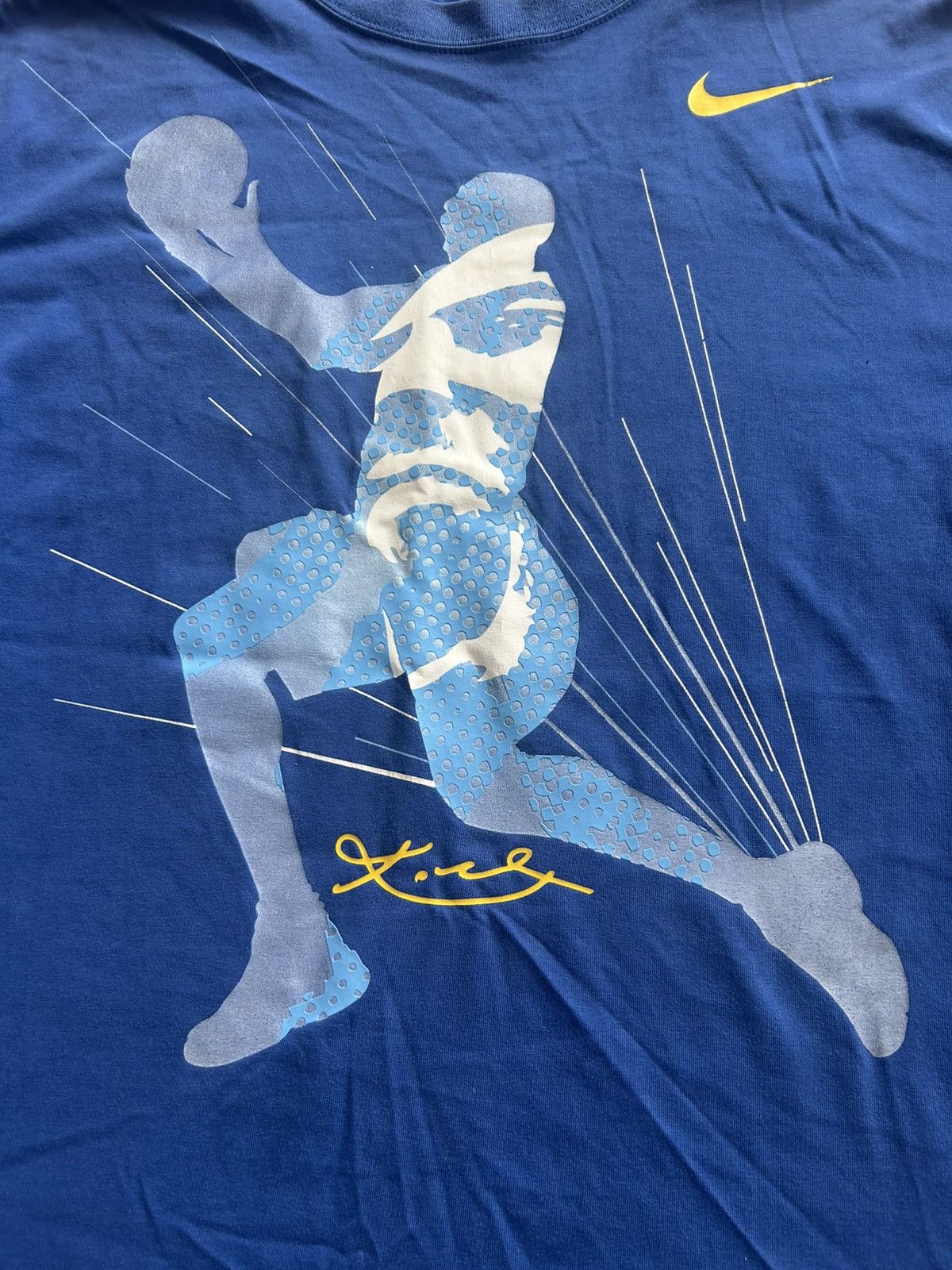 Nike RARE Nike Kobe Bryant Dunk Tee Blue Size US L / EU 52-54 / 3 - 2 Thumbnail