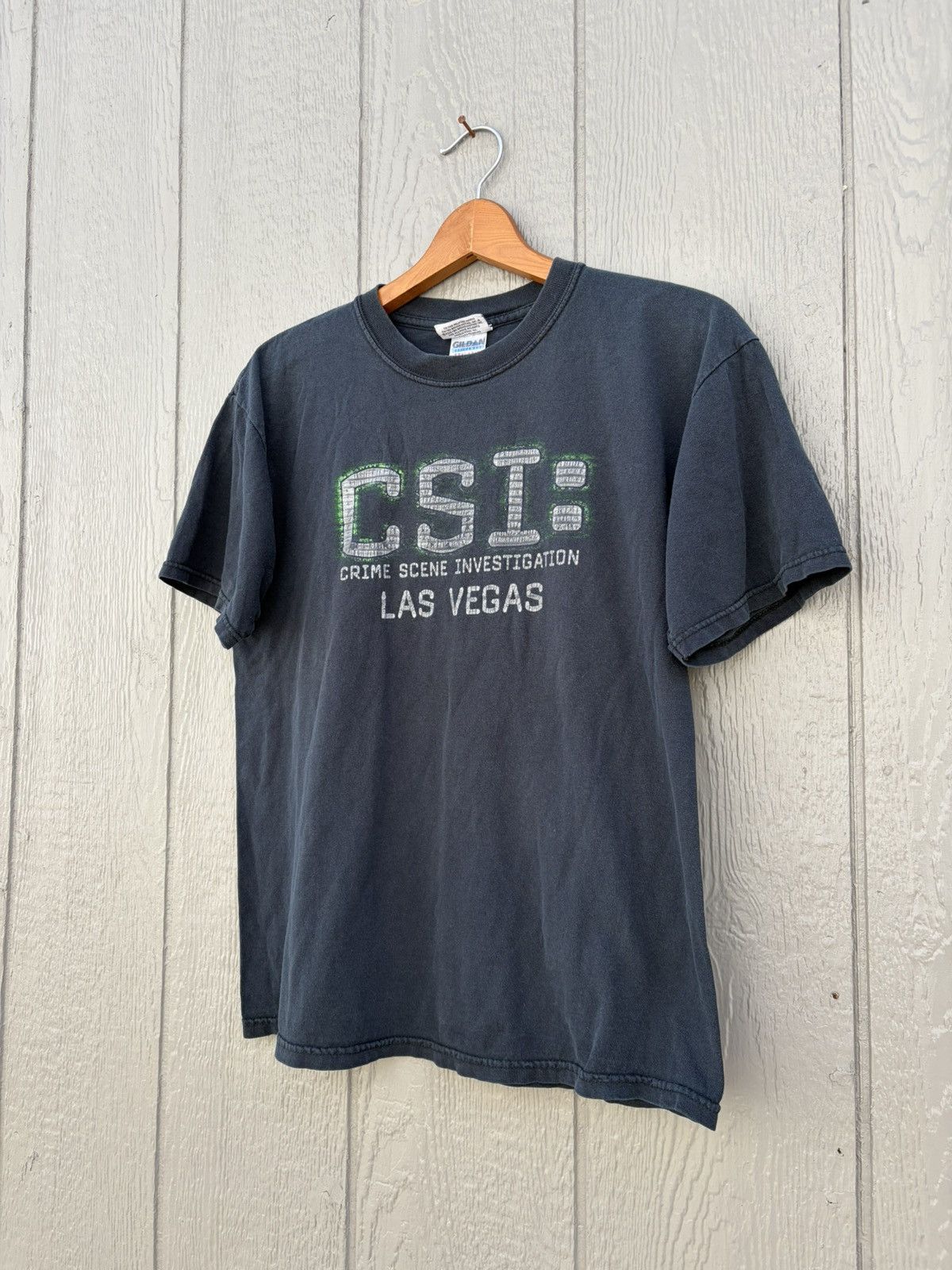 Vintage Vintage Y2K CSI Las Vegas Faded TV Show promo Tshirt Size US M / EU 48-50 / 2 - 1 Thumbnail