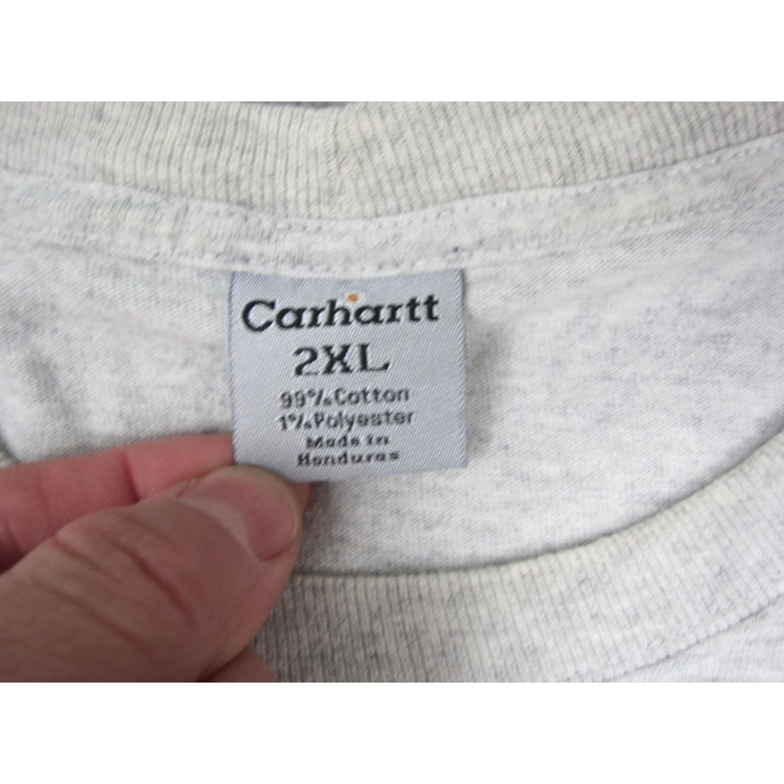 Carhartt VINTAGE Carhartt Shirt Mens XL Gray Loose Fit Heavyweight Pocket Size US XL / EU 56 / 4 - 5 Thumbnail