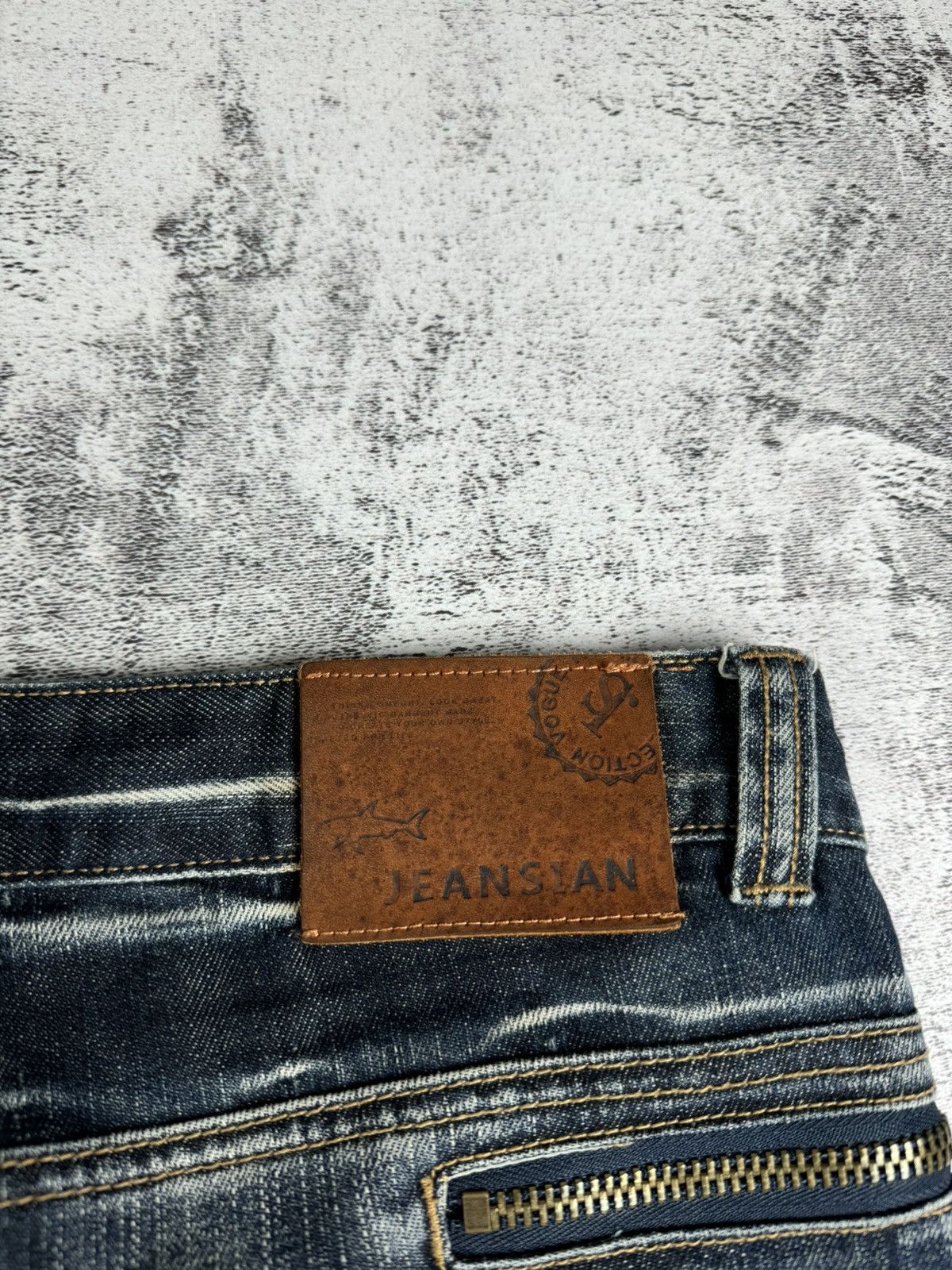 Japanese Brand Vintage Faded Distressed Y2K Rap Jeansia Jeans Pants Bottoms Size US 32 / EU 48 - 10 Thumbnail