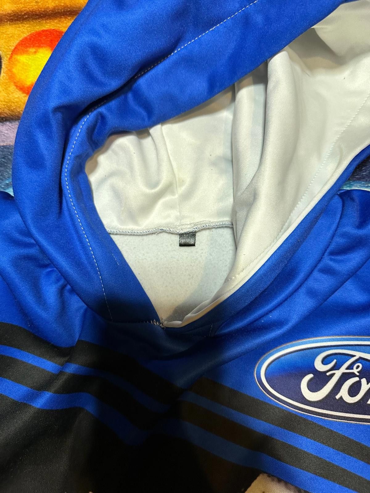 Ford Vintage Ford Go Further Graphic Men's Hoodie Size ONE SIZE - 4 Thumbnail