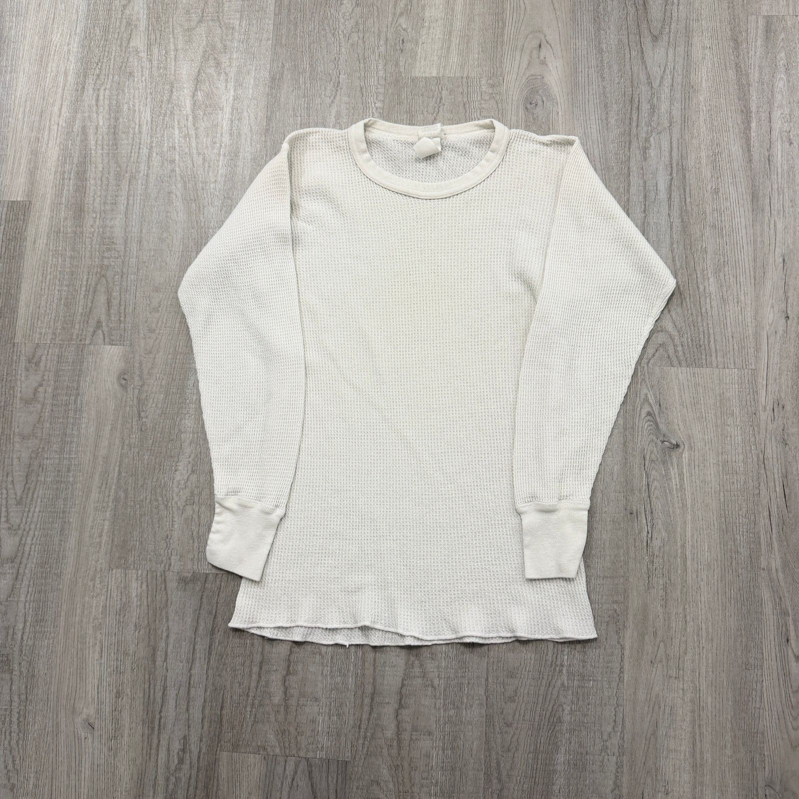 Vintage Vintage Morgan Mills Thermal Shirt Large Tall Waffle Knit Size US L / EU 52-54 / 3 - 1 Thumbnail