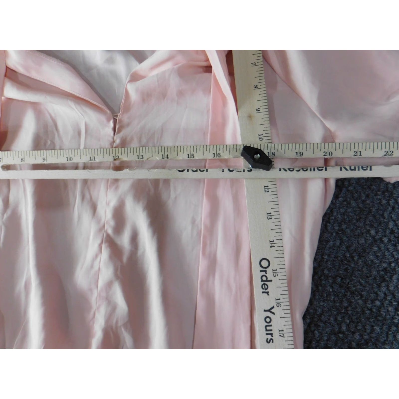 Vintage New York and Company Womens blouse Large pink top pullover 7th avenue Size L / US 10 / IT 46 - 5 Thumbnail