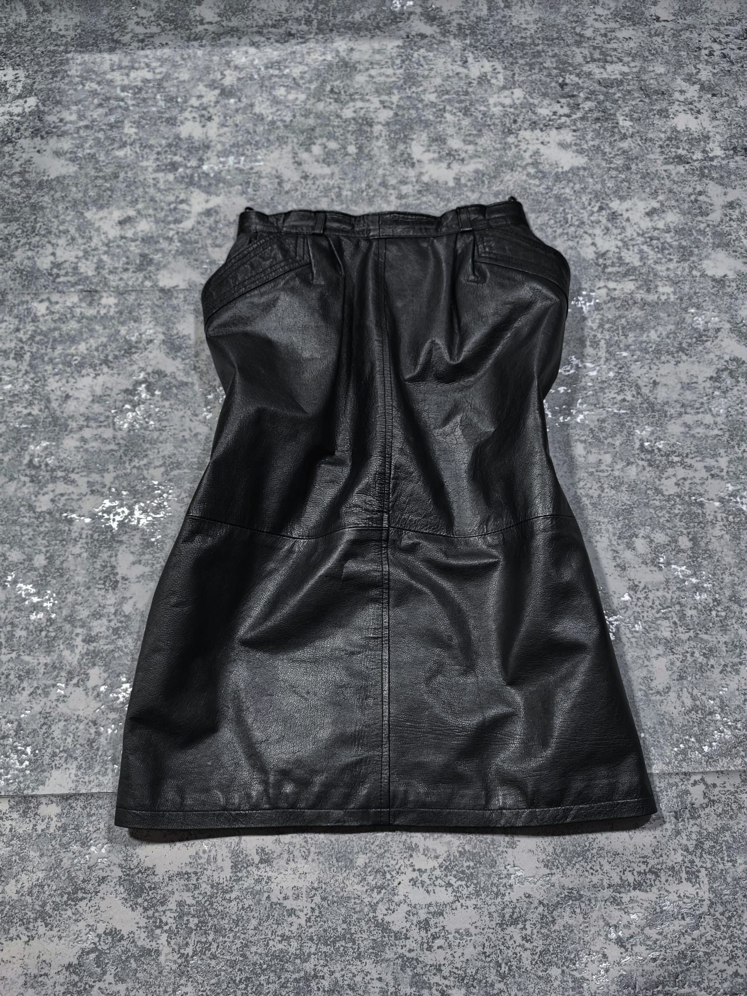 Hysteric Glamour × Leather ann demeulemeester balenciaga cdg style midi skirt Size 27" / US 4 / IT 40 - 1 Thumbnail
