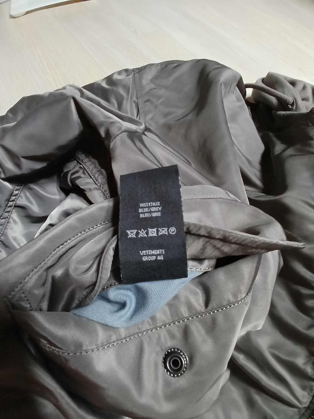 Vetements S Vetements alpha ss17 reversible oversized bomber jacket Size US M / EU 48-50 / 2 - 13 Thumbnail