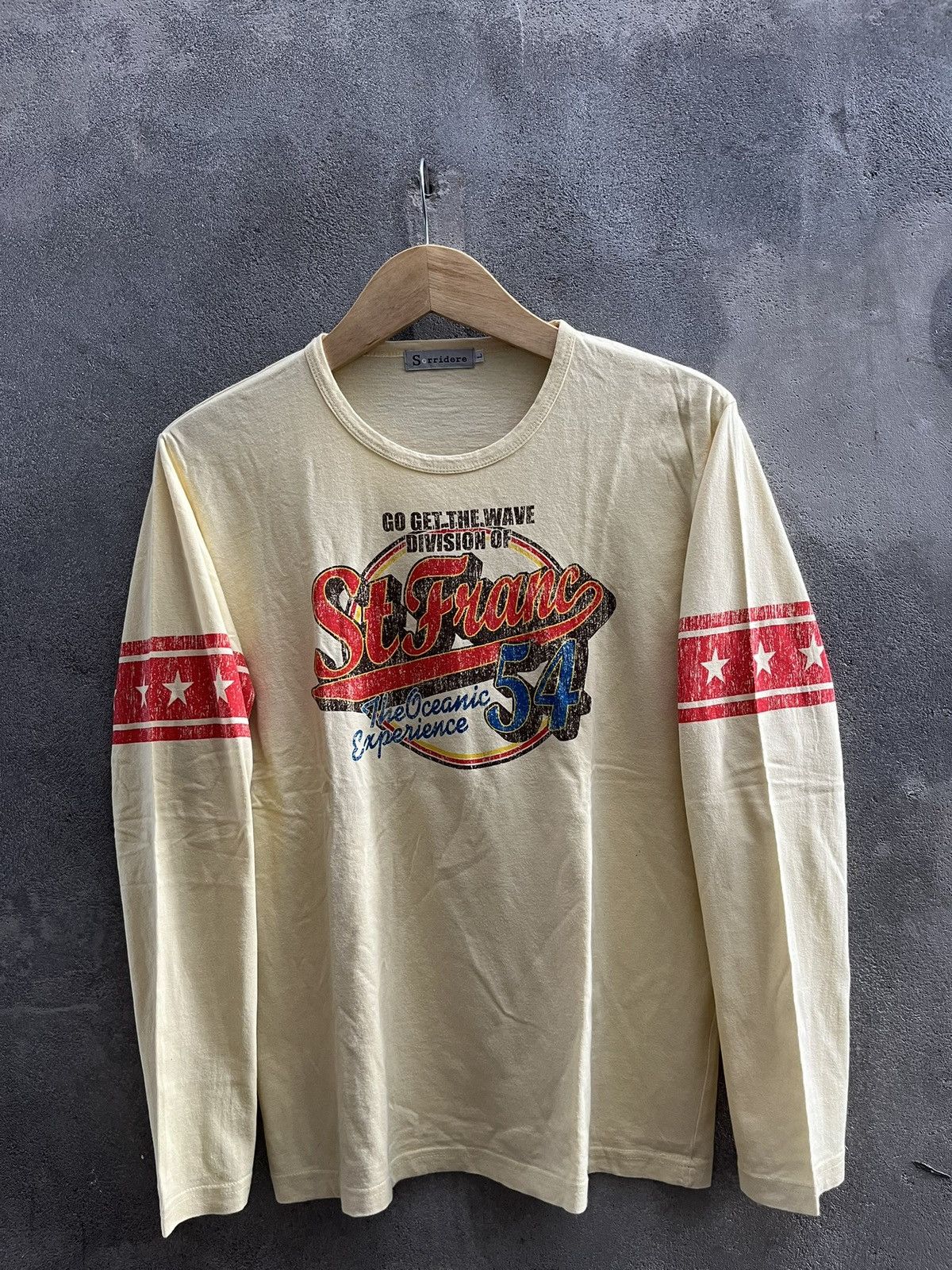 Hysteric Glamour St.Franc Long Sleeve Tee – Y2K Surf Graphic Vintage Japan Size US L / EU 52-54 / 3 - 5 Thumbnail