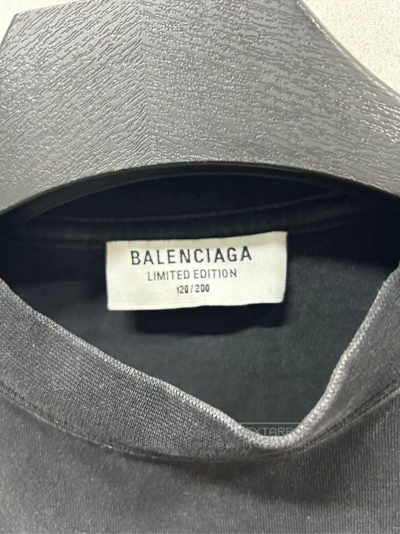 Balenciaga Balenciaga Singer Aged Long Sleeve Size US M / EU 48-50 / 2 - 2 Thumbnail