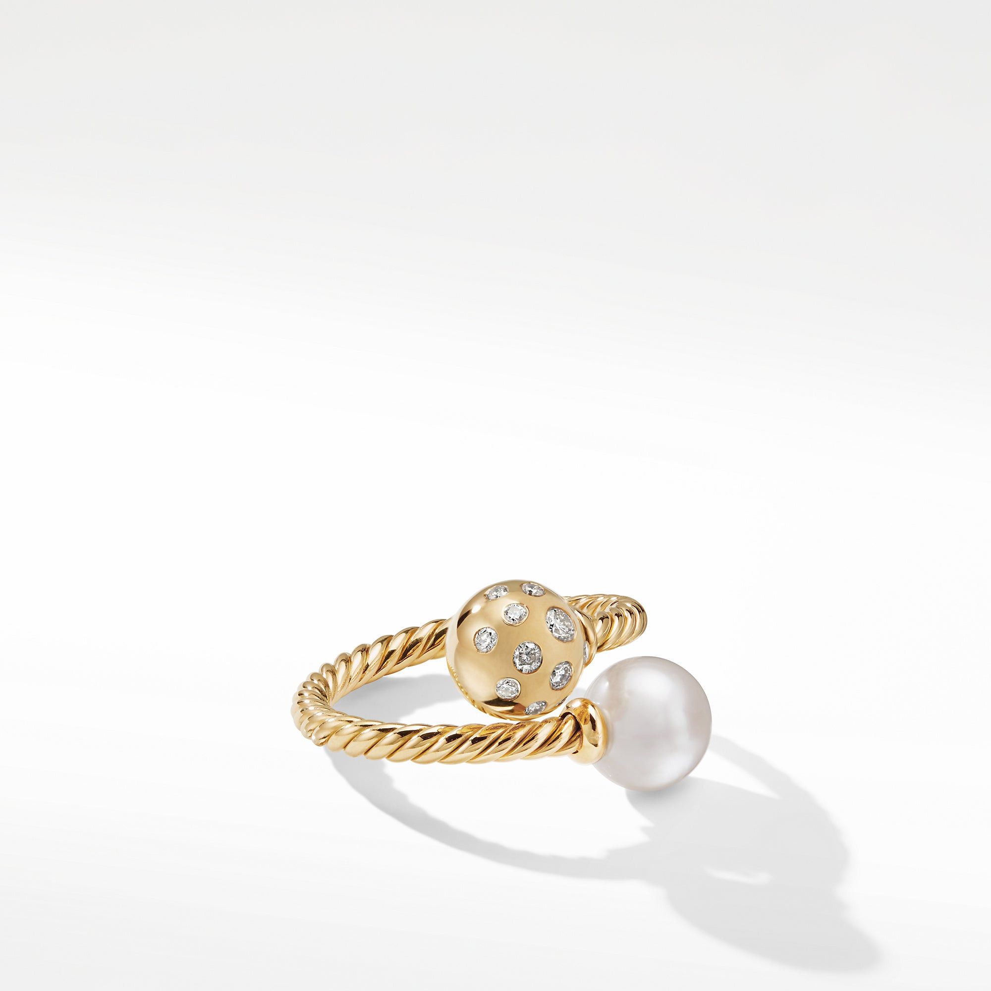 David Yurman o1s1wg111025 R12863D /Size 6 / Ring with Pearls in Golden Size ONE SIZE - 1 Preview