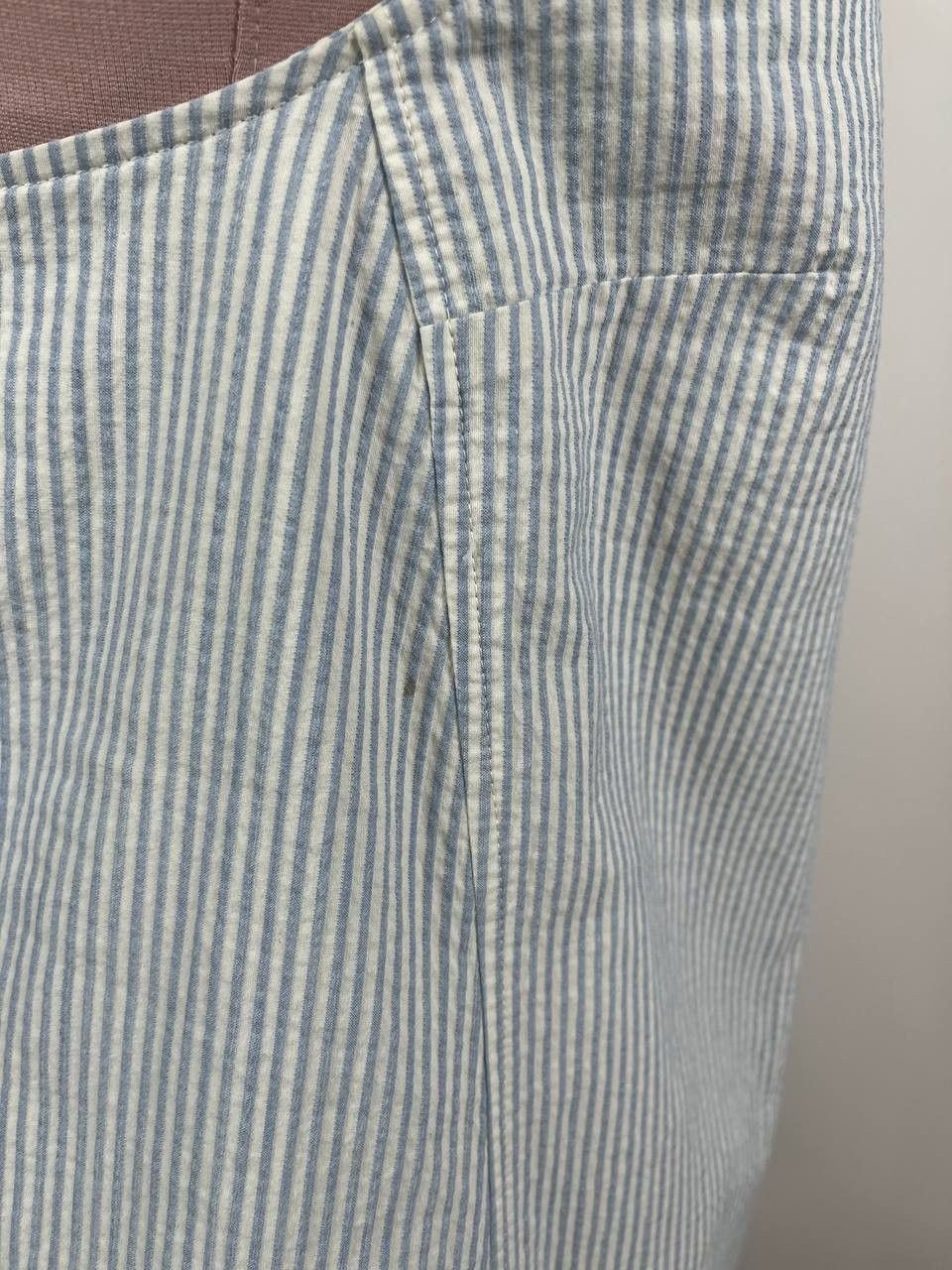 Sezane Sezane Blue Striped Sleeveless Dress Size 36 Size XS / US 0-2 / IT 36-38 - 7 Thumbnail