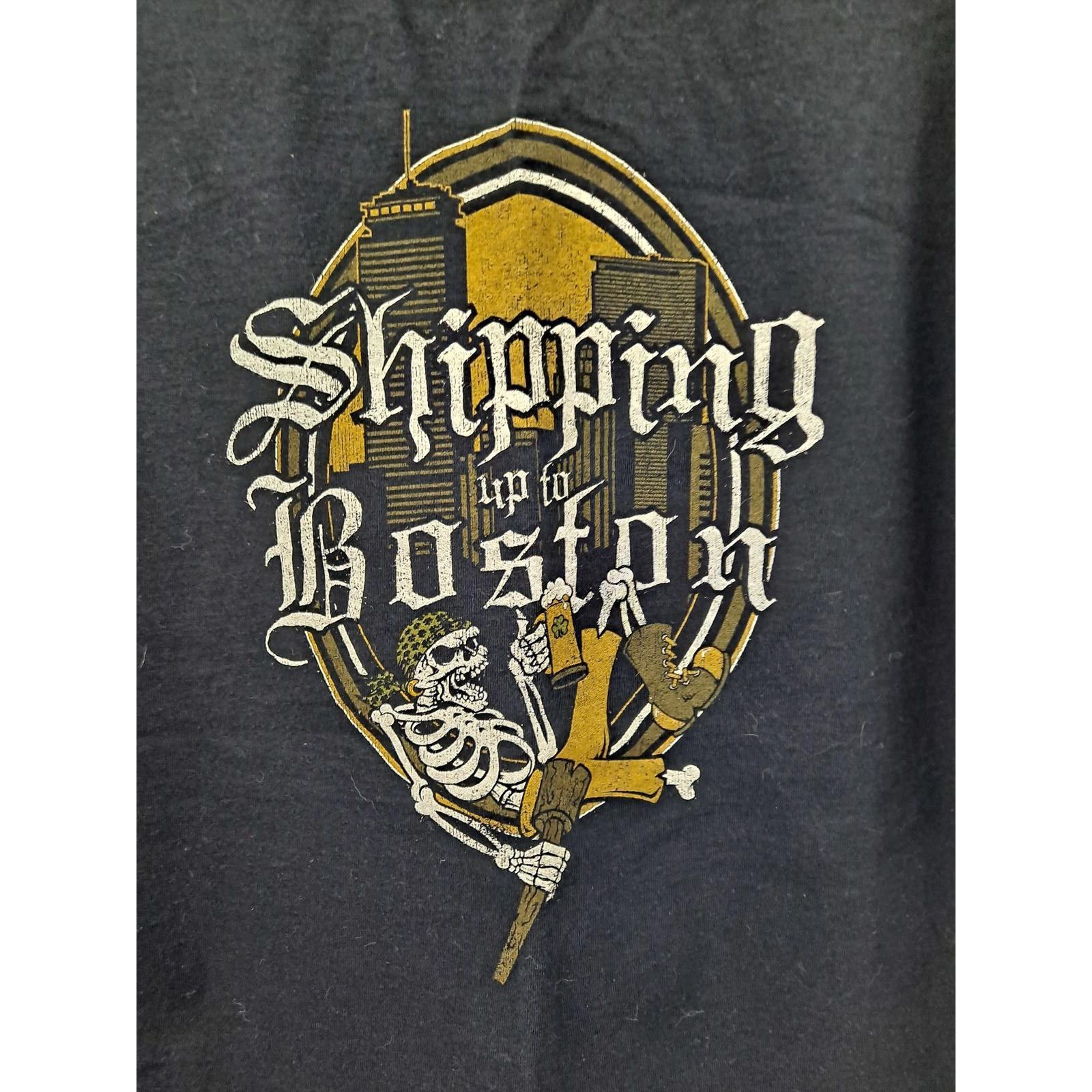 Other Vintage Dropkirk Murphys Shipping up to Boston Band Tee Size US L / EU 52-54 / 3 - 4 Thumbnail