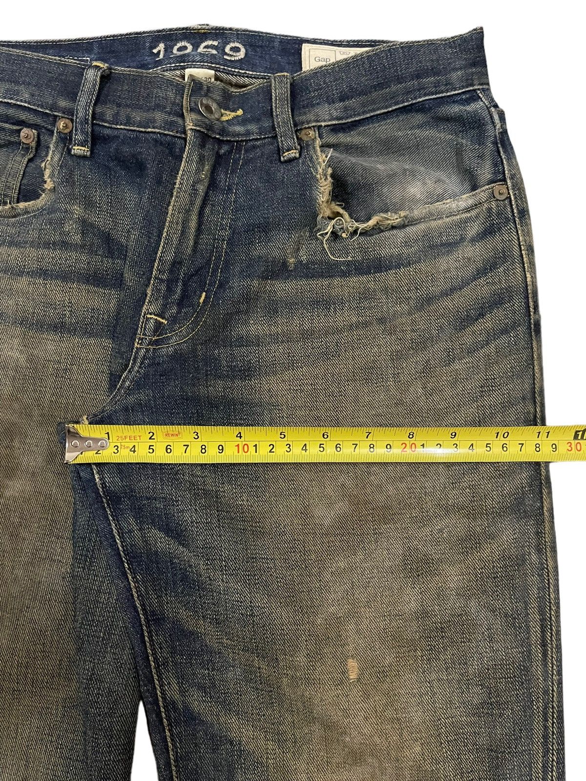 Gap Vintage Gap Classic Mud Wash Style Loose Jeans Size US 30 / EU 46 - 15 Thumbnail