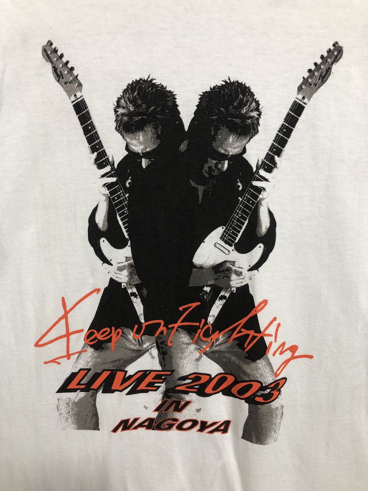 Vintage Vintage Tsuyoshi Nagabuchi Japan Tour T-Shirt Size US L / EU 52-54 / 3 - 2 Thumbnail