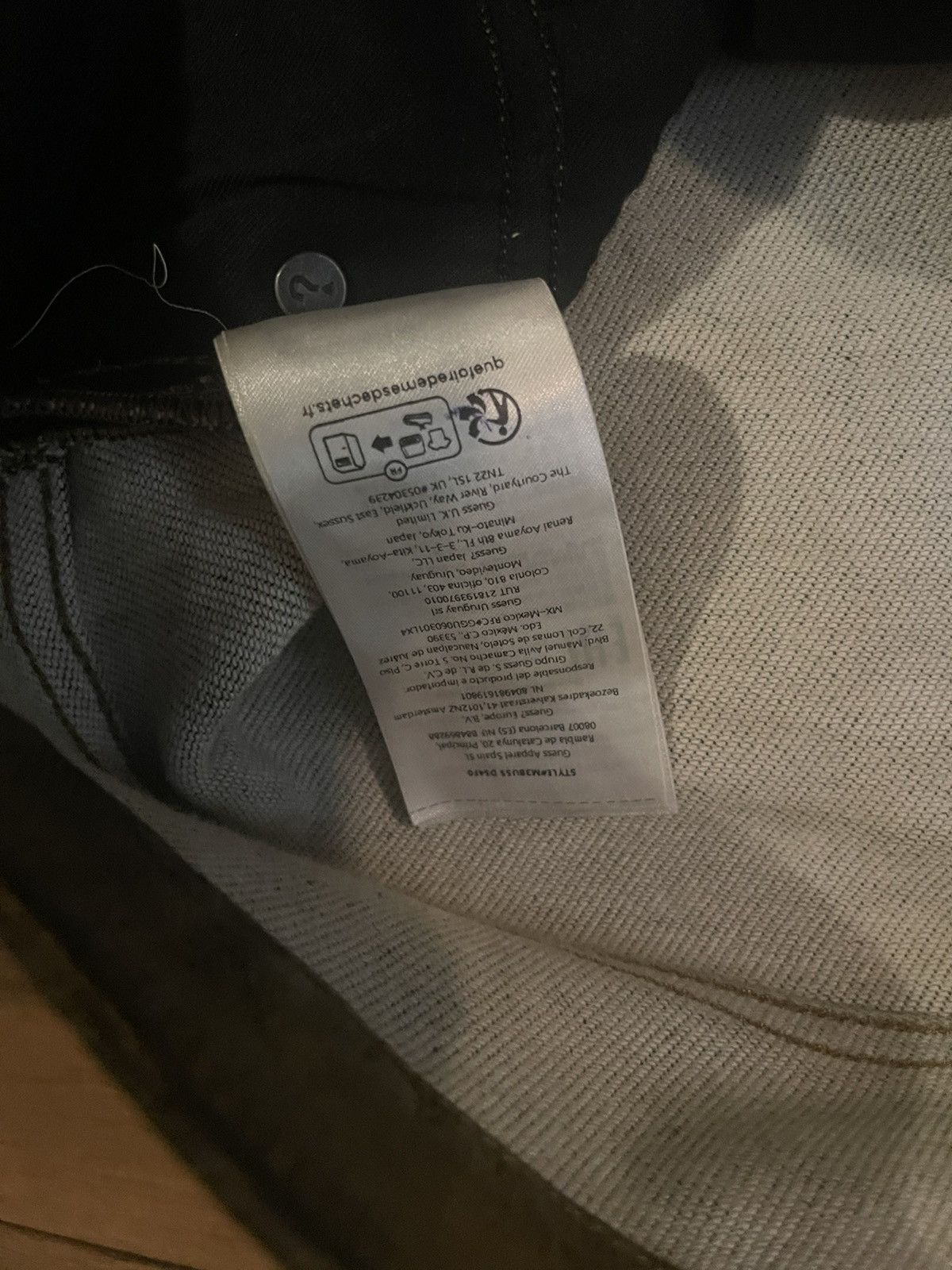 Guess Guess Brown Peeled Jeans Size US 34 / EU 50 - 6 Thumbnail