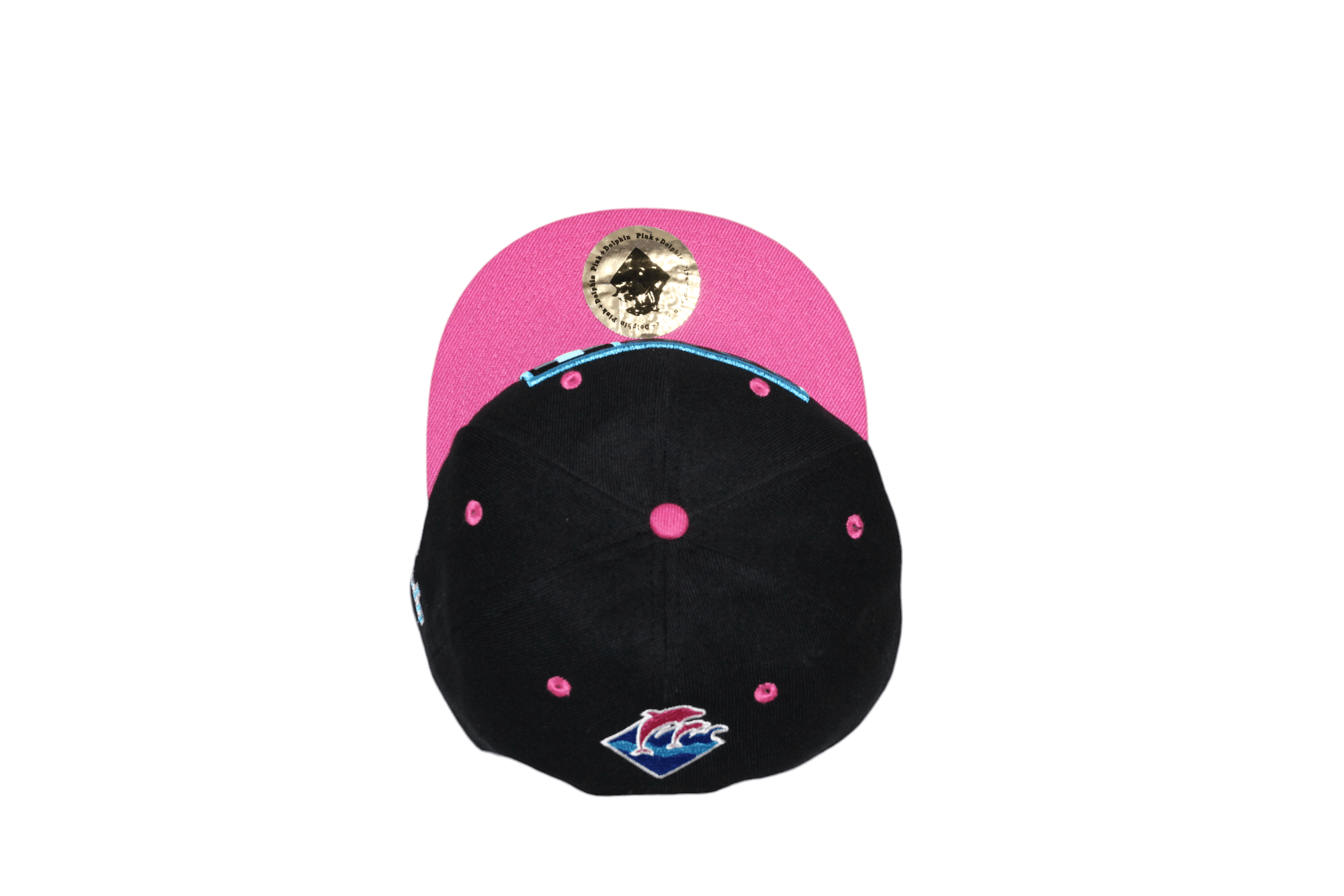 Pink Dolphin Vintage Pink + Dolphin Snapback Hat Size ONE SIZE - 7 Thumbnail