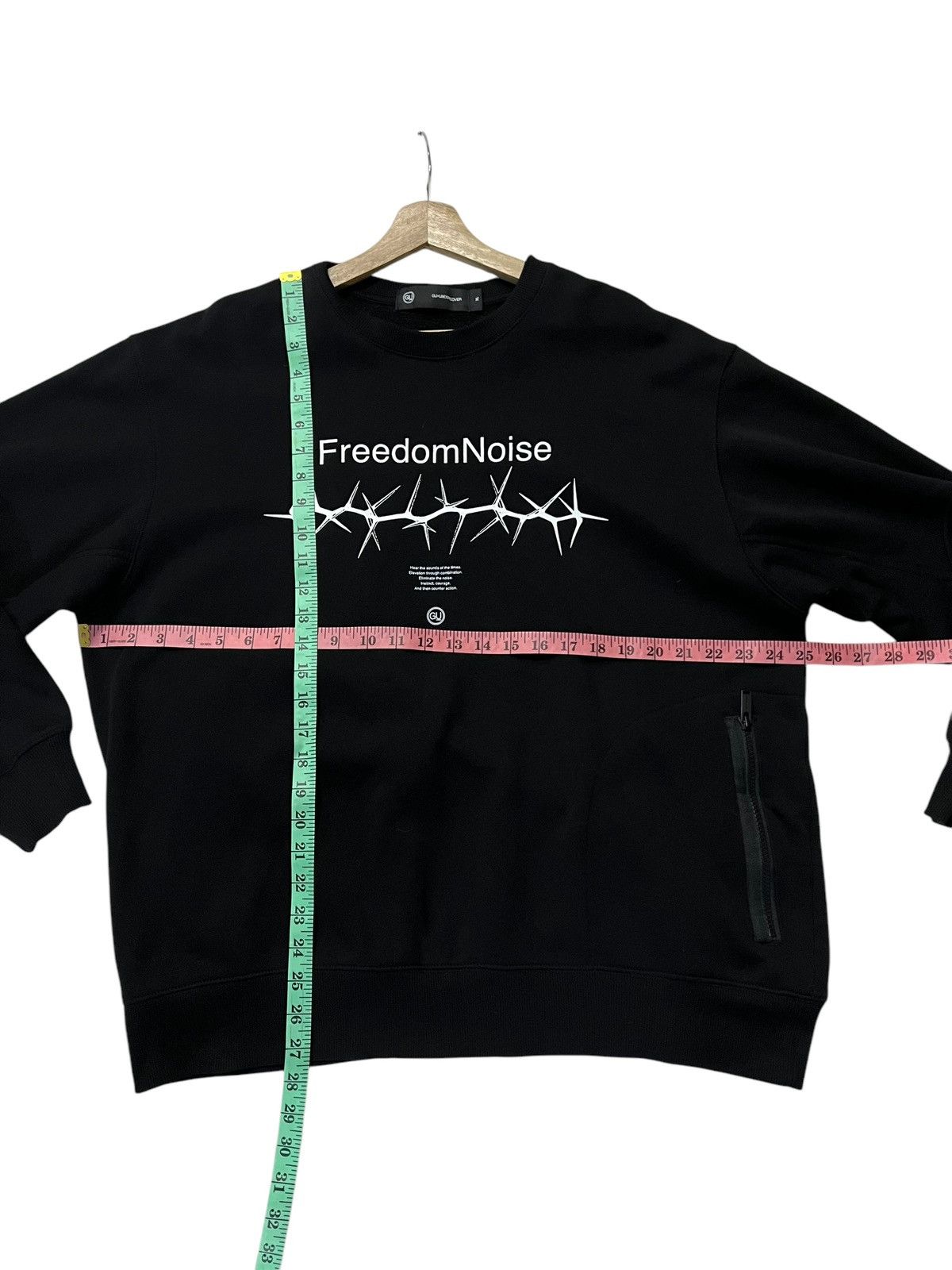 GU × Jun Takahashi × Undercover GU X UNDERCOVER FREEDOM NOICE SWEATSHIRT VERY RARE Size US XL / EU 56 / 4 - 7 Thumbnail