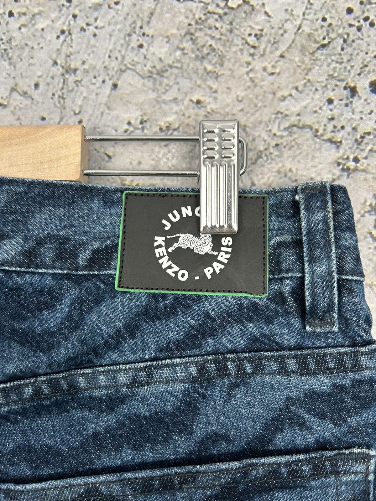 H&M × Kenzo H&M x Kenzo Zebra Denim Pants Jeans Designer Avant Garde Size US 31 - 5 Thumbnail