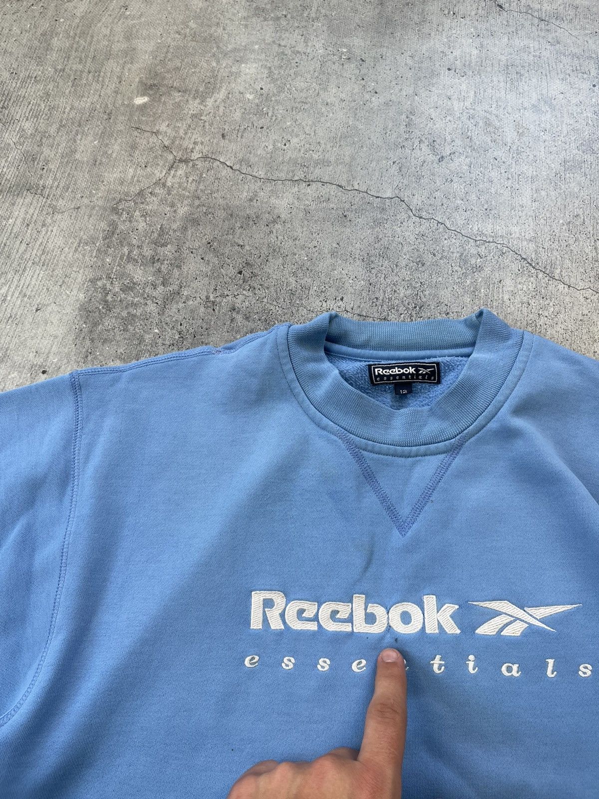 Reebok × Vintage Reebok sweatshirt vintage big logo crew neck 90s Size US S / EU 44-46 / 1 - 6 Thumbnail