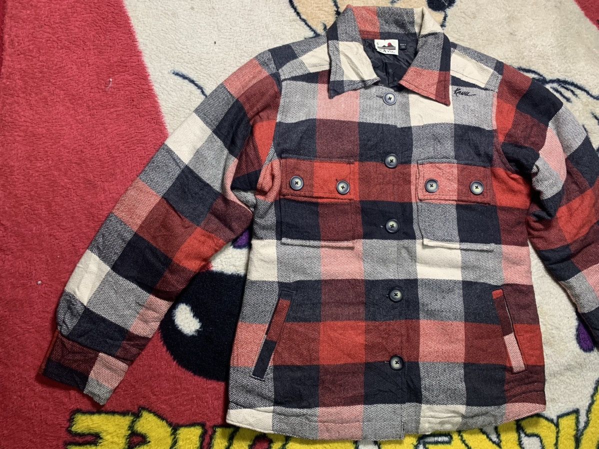 KAVU OG KAVU WOOL QUILTED JACKET BUTTON UP Size US S / EU 44-46 / 1 - 3 Thumbnail