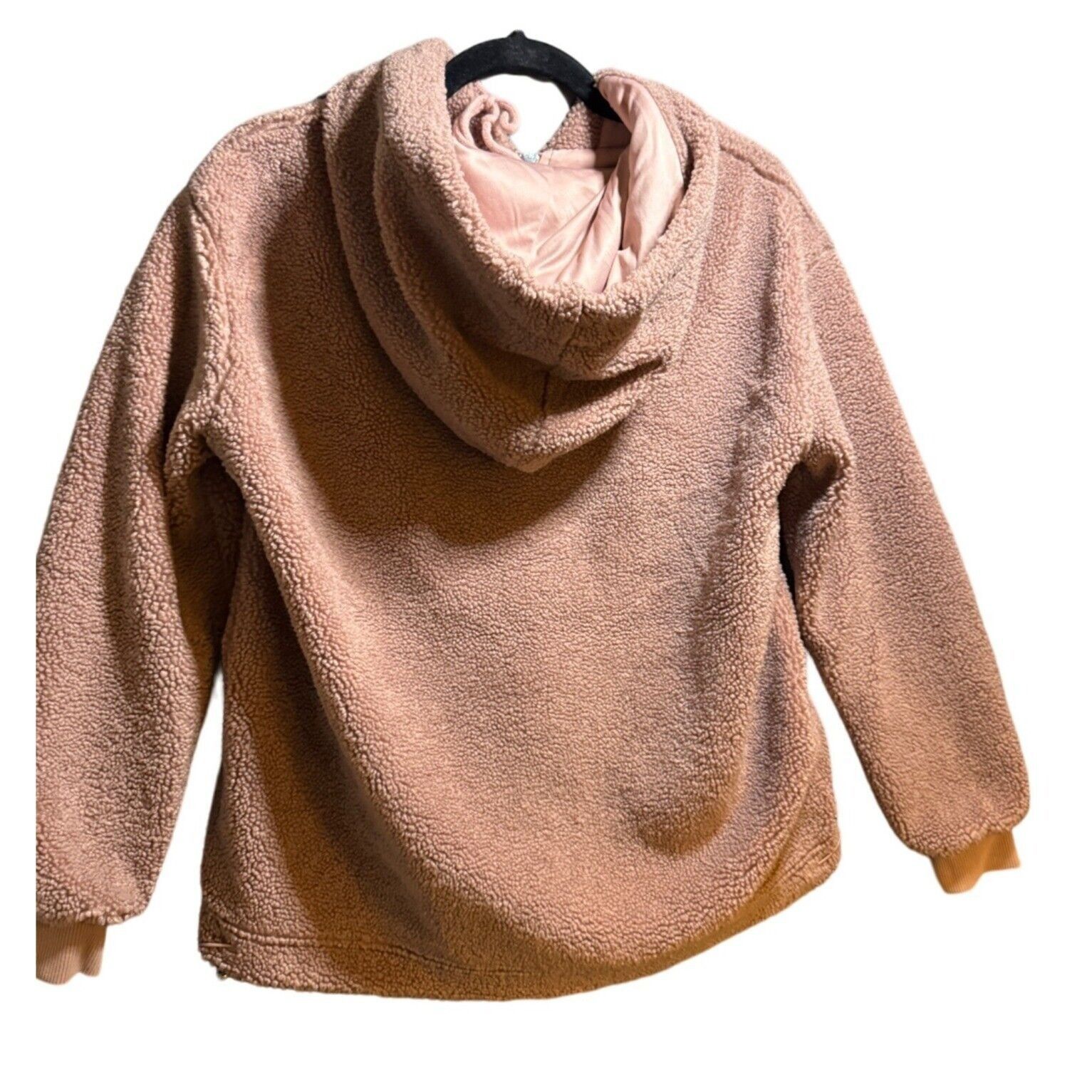 Other Womens Power Sherpa Pullover Hoodie M 100% Polyester Size M / US 6-8 / IT 42-44 - 3 Thumbnail