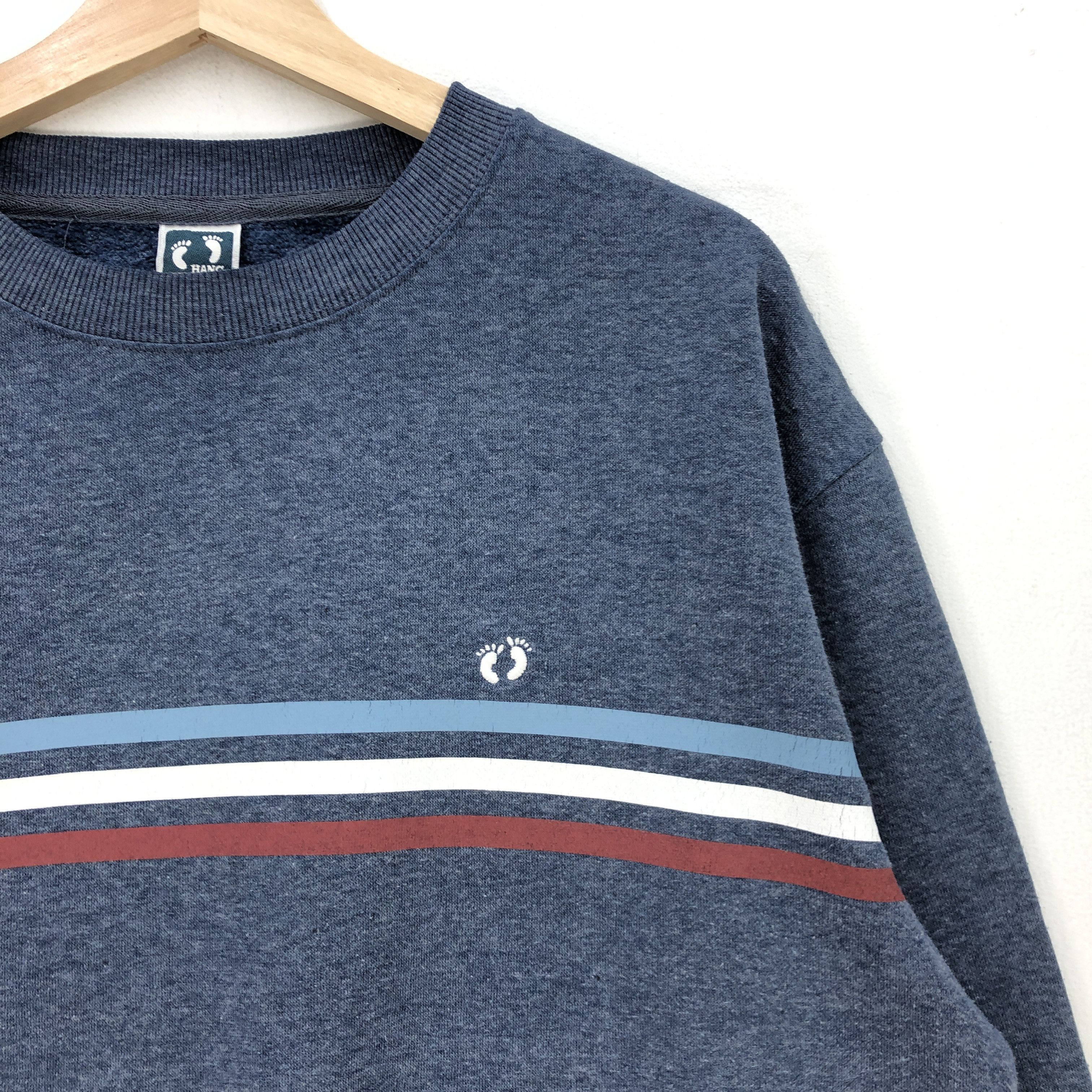 Hang Ten 90s Hang Ten Sweatshirt Hang Ten Sweater Hang Ten Jumper Size US L / EU 52-54 / 3 - 3 Thumbnail