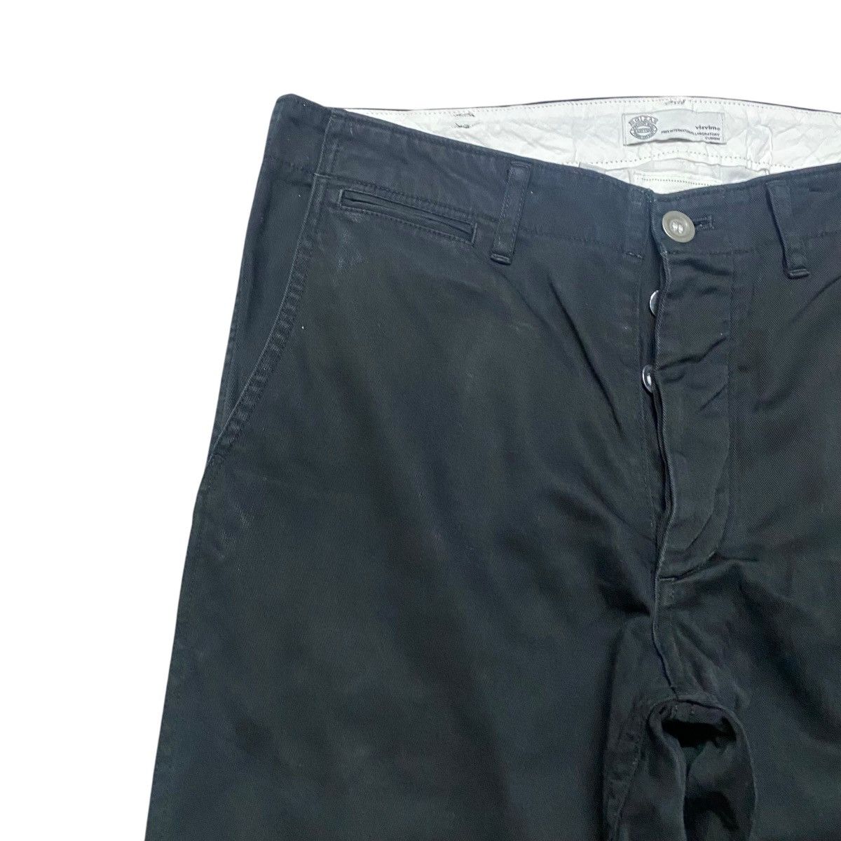 Visvim Visvim Black Trouser Cropped Pants Size US 32 / EU 48 - 7 Thumbnail