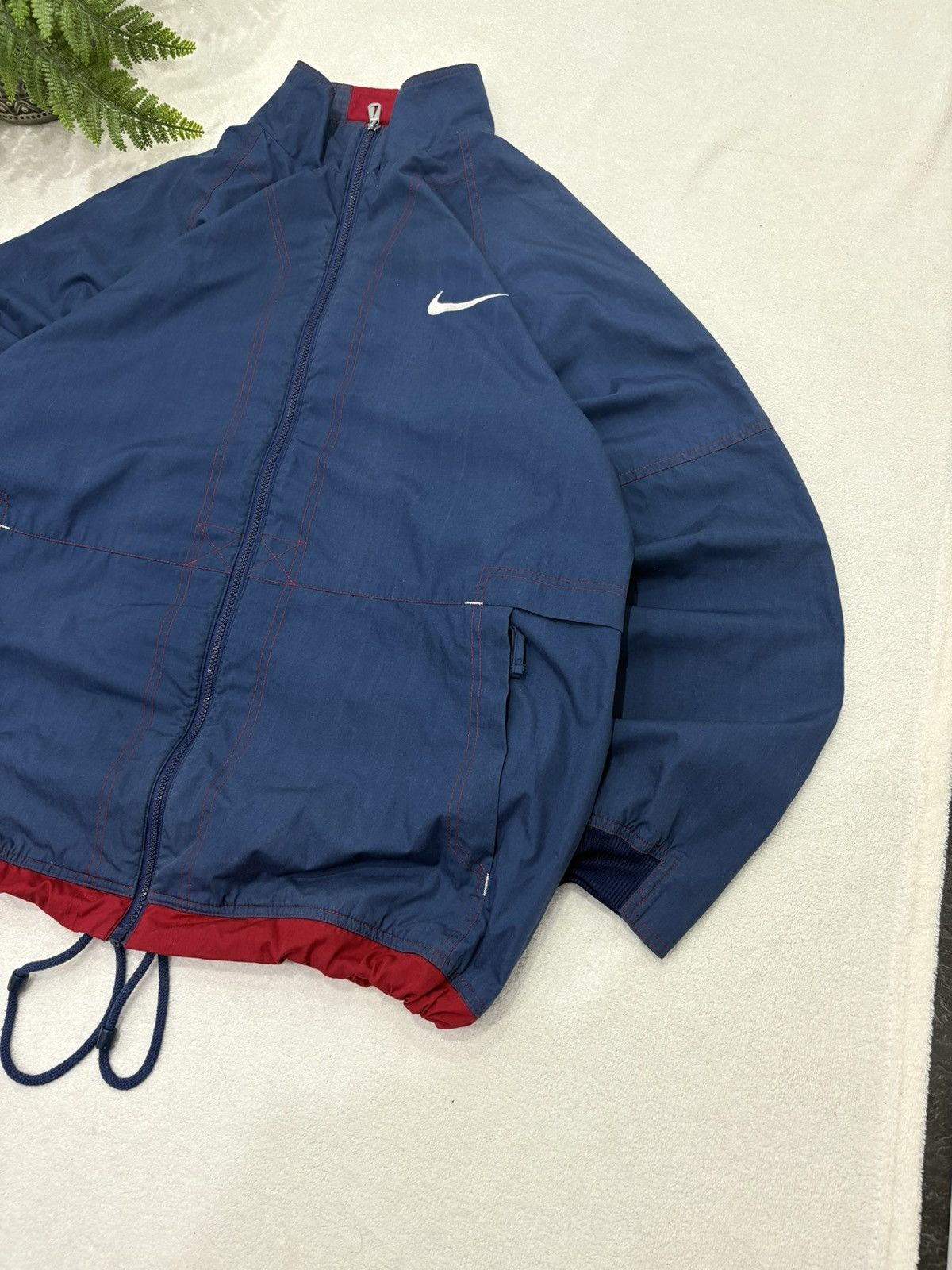 Nike 90s Vintage Nike Athletic Vintage Oversized Spellout Logo Size US XL / EU 56 / 4 - 4 Thumbnail