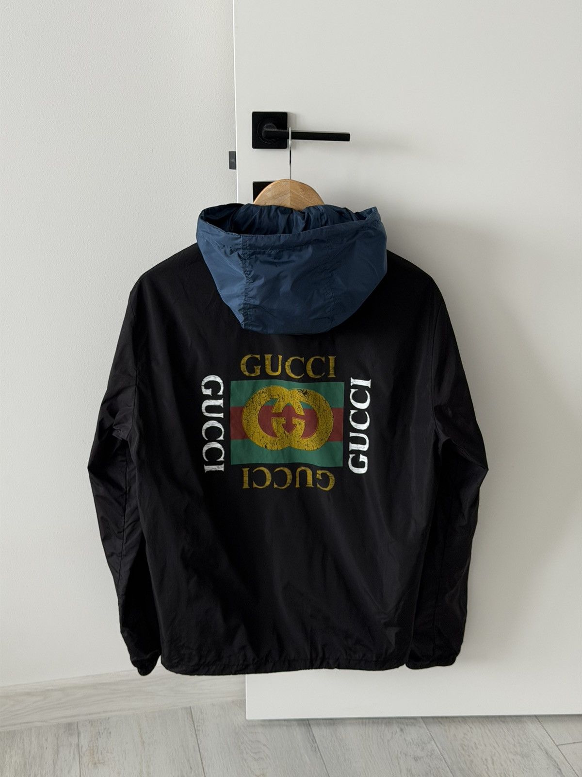 Gucci Gucci Black GG Windbreaker Jacket Size US S / EU 44-46 / 1 - 10 Thumbnail