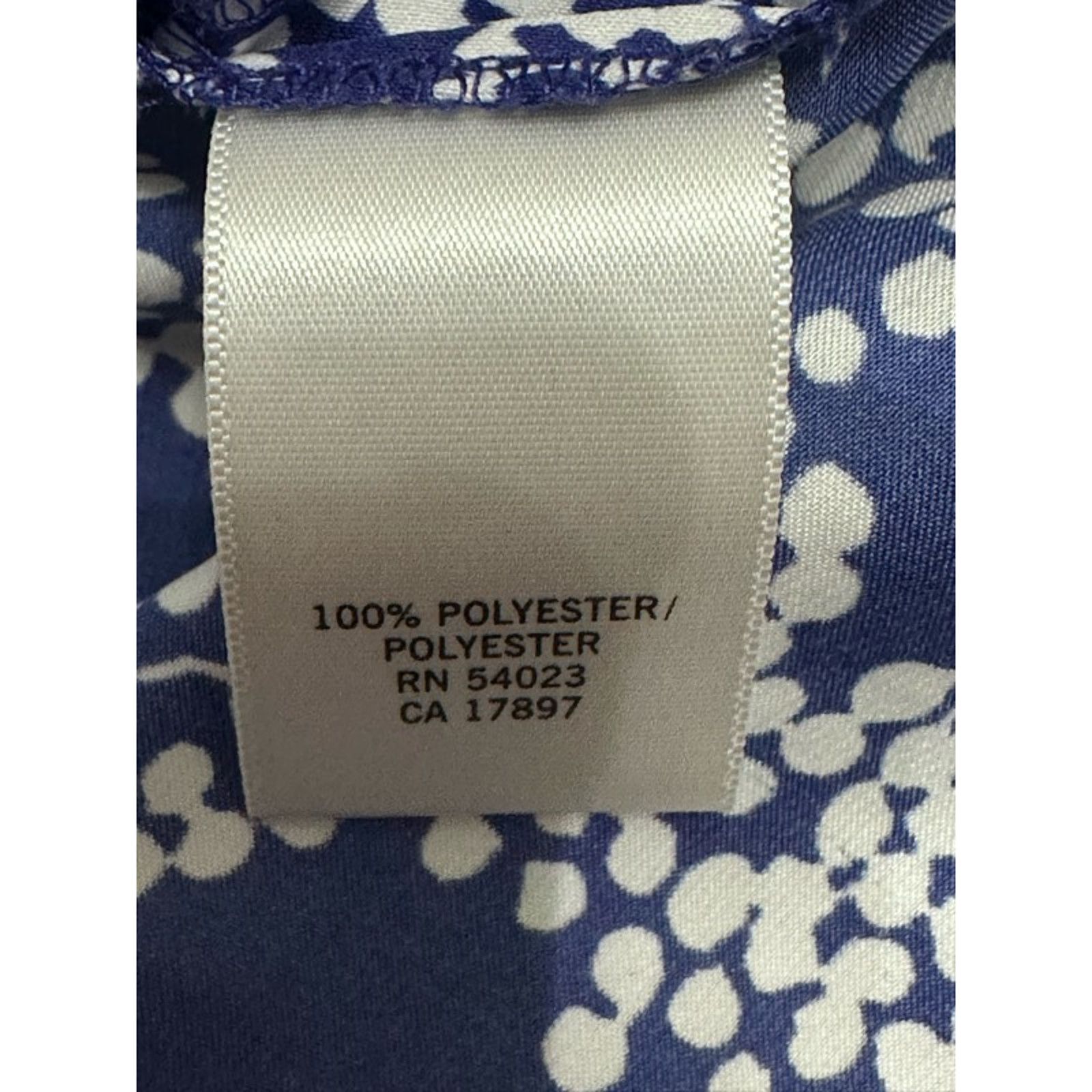 Banana Republic Banana Republic Blouse Short Sleeves Side Tie Blue White XS Size XS / US 0-2 / IT 36-38 - 9 Thumbnail