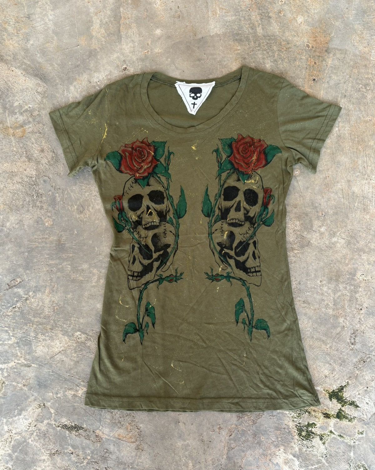 Hysteric Glamour × If Six Was Nine × Japanese Brand Y2k Poem Skull Ifsixwasnine lgb Punk Style Tshirt Size M / US 6-8 / IT 42-44 - 1 Thumbnail