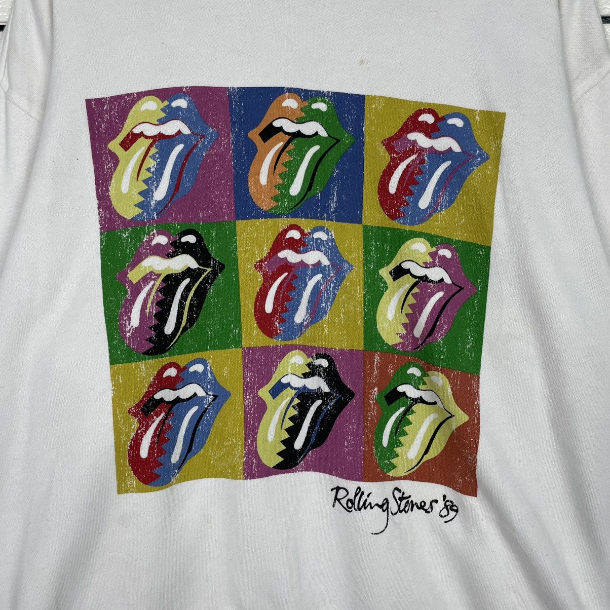 Japanese Brand The Rolling Stone Big Print Sweatshirt Size US L / EU 52-54 / 3 - 7 Thumbnail