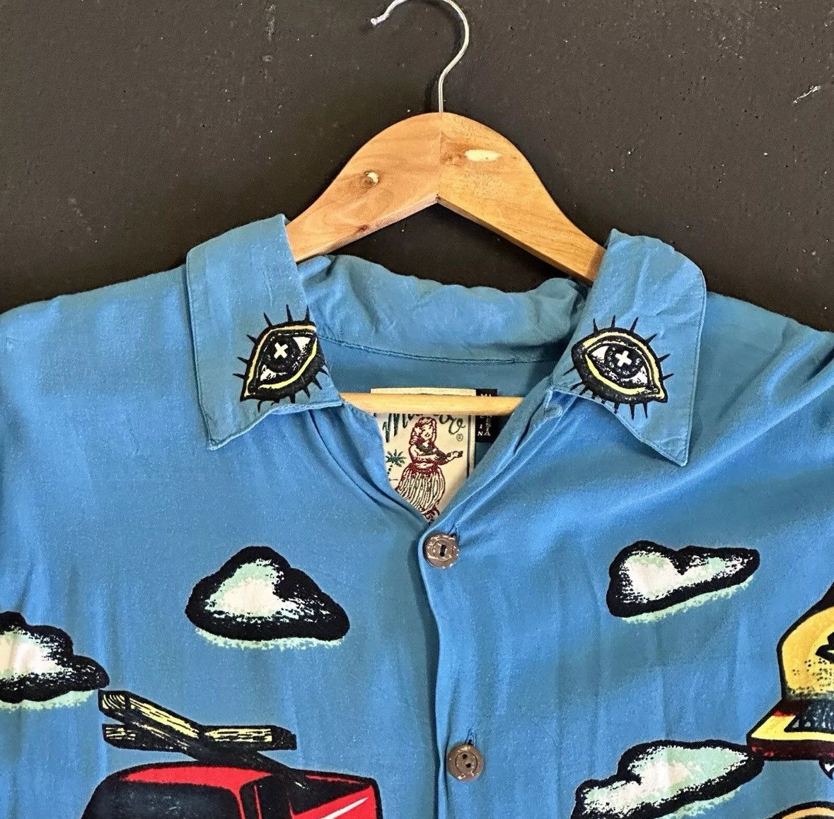 Vintage Mambo Loud Australian Jesus Shirt Size XL