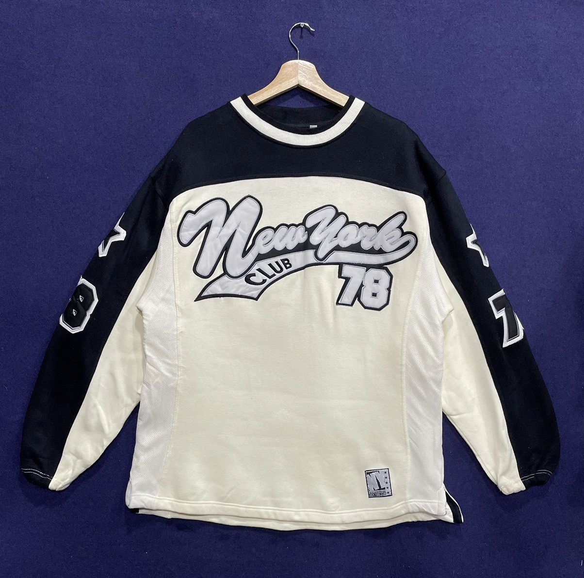 Vintage Vintage New York Club 78 Big Logo And Back Hit Logo Size US L / EU 52-54 / 3 - 1 Thumbnail