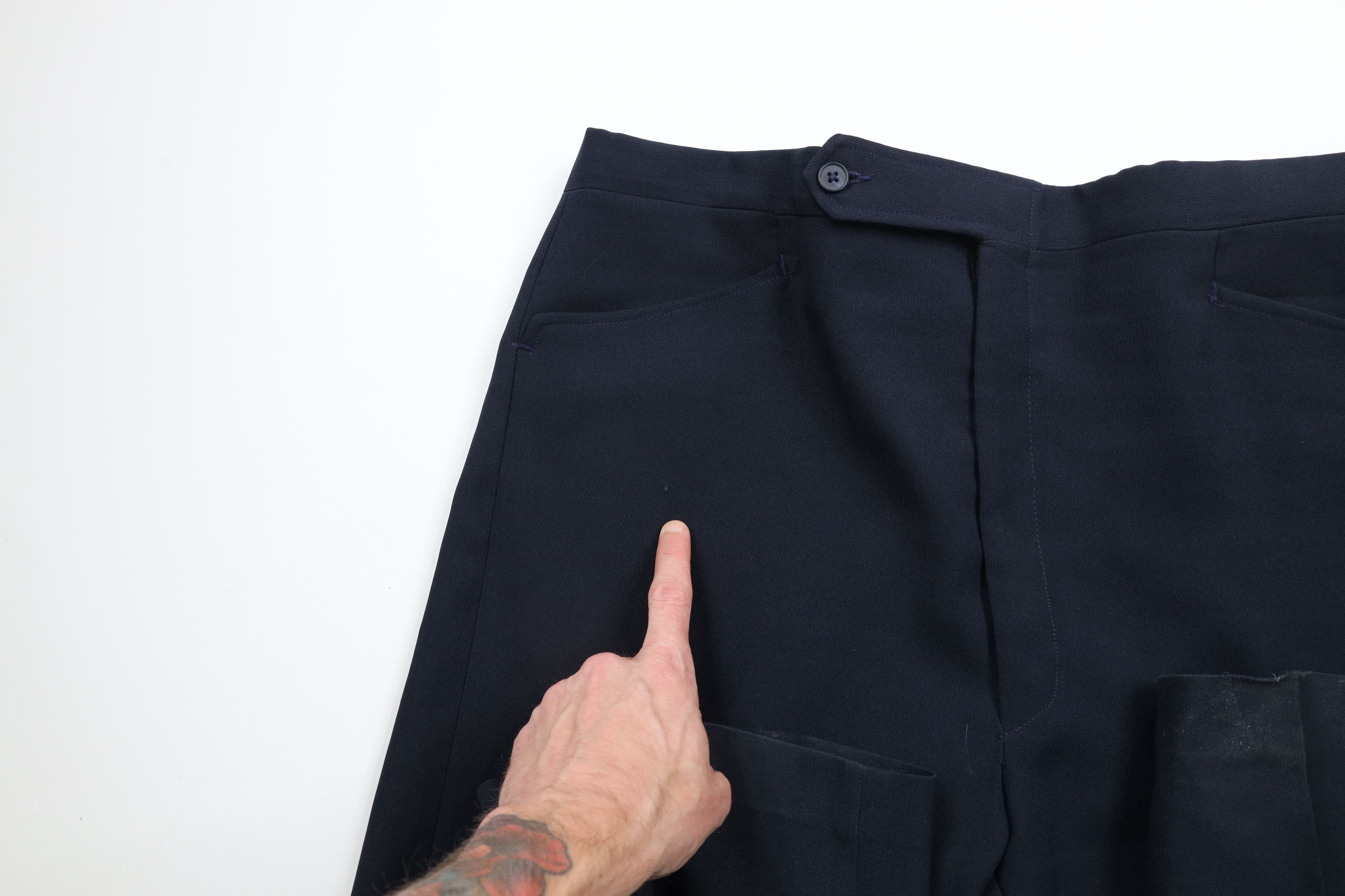 Vintage Vintage 70s Streetwear Wide Leg Bell Bottoms Chino Pants USA Size US 38 / EU 54 - 8 Thumbnail