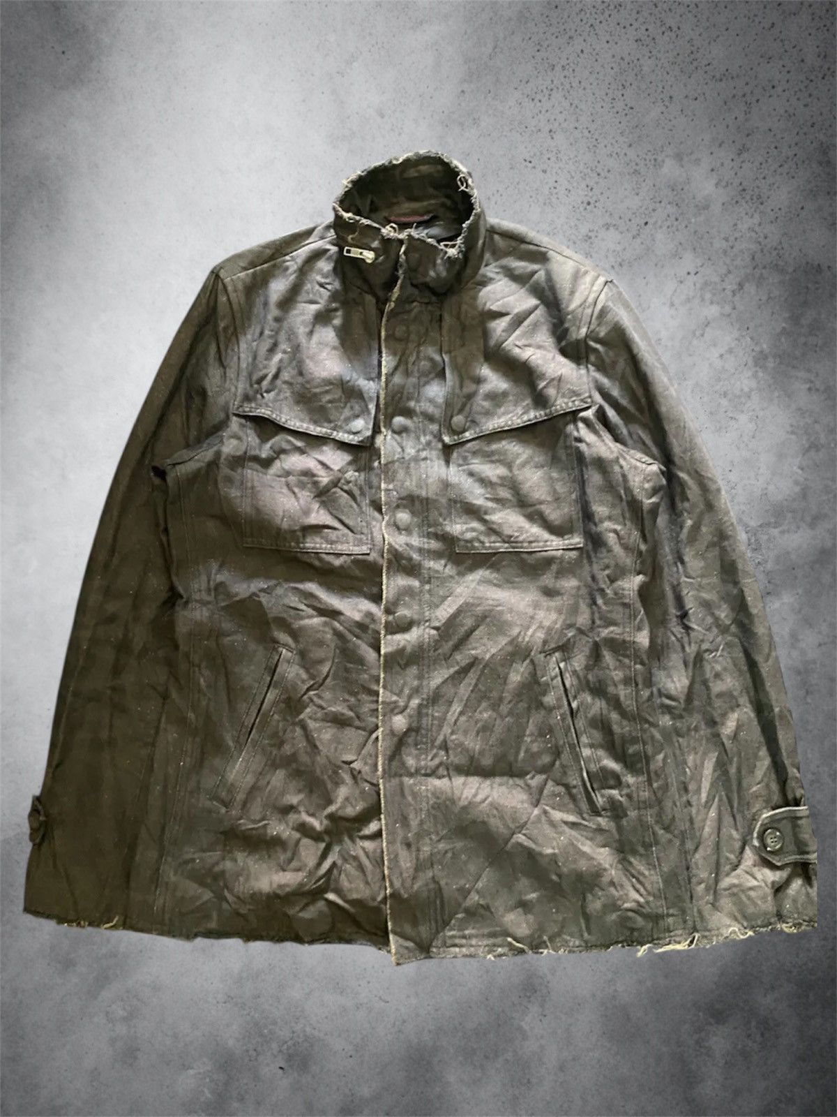 Isamu Katayama Backlash 2000s Custome culture distressed glitter grunge jacket Size US M / EU 48-50 / 2 - 1 Thumbnail