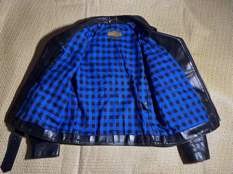 Schott Schott P613s Black Star Holwen Leather Jacket Size US M / EU 48-50 / 2 - 8 Thumbnail