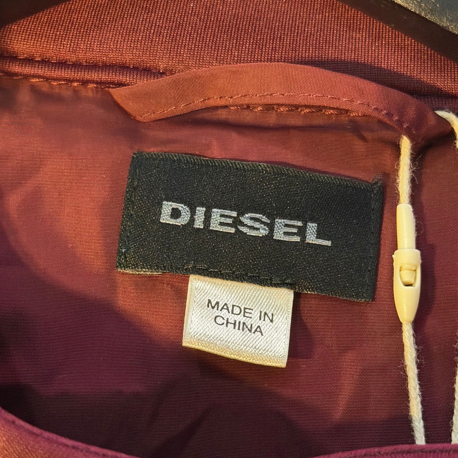 Diesel Diesel Black Label Nylon Motorcycle Jacket Size M / US 6-8 / IT 42-44 - 3 Thumbnail