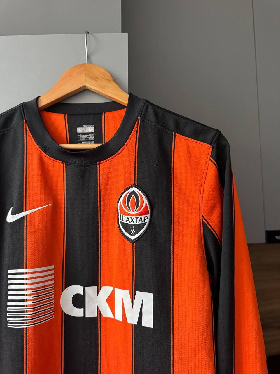 Nike Shakhtar Donetsk 2009 Home Player Issue Long Sleeve Jersey Size US M / EU 48-50 / 2 - 4 Thumbnail