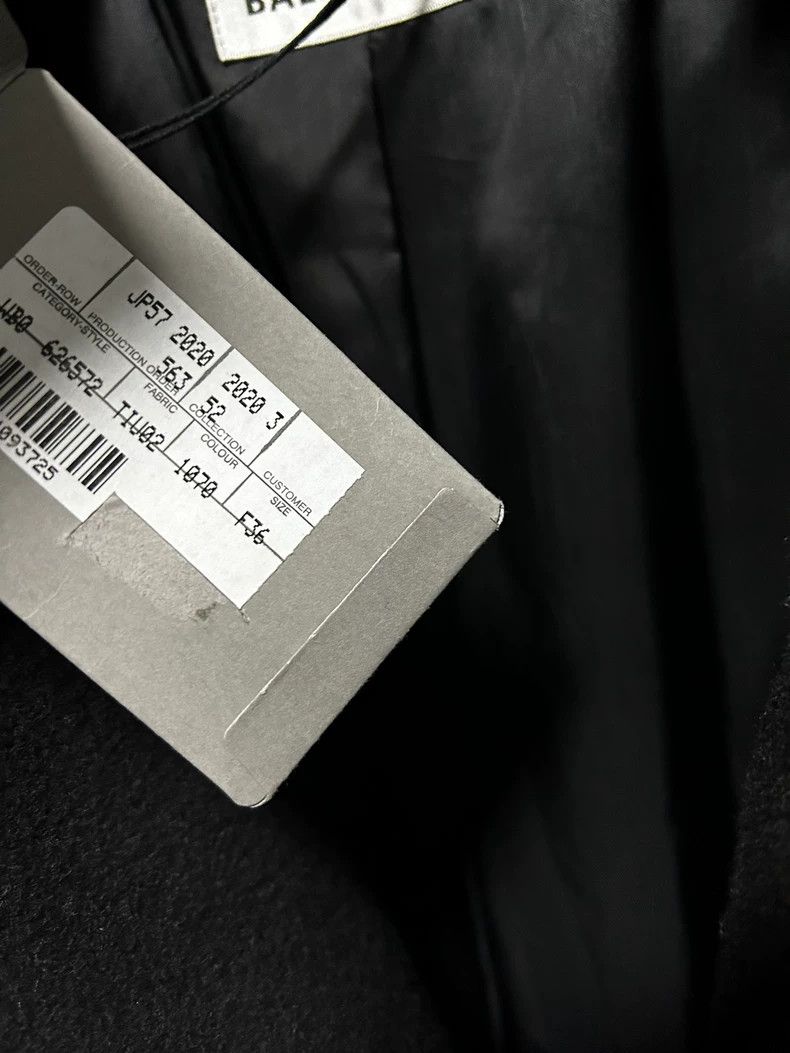 Balenciaga Balenciaga size 36 Wool coat full of logo Size US M / EU 48-50 / 2 - 3 Thumbnail