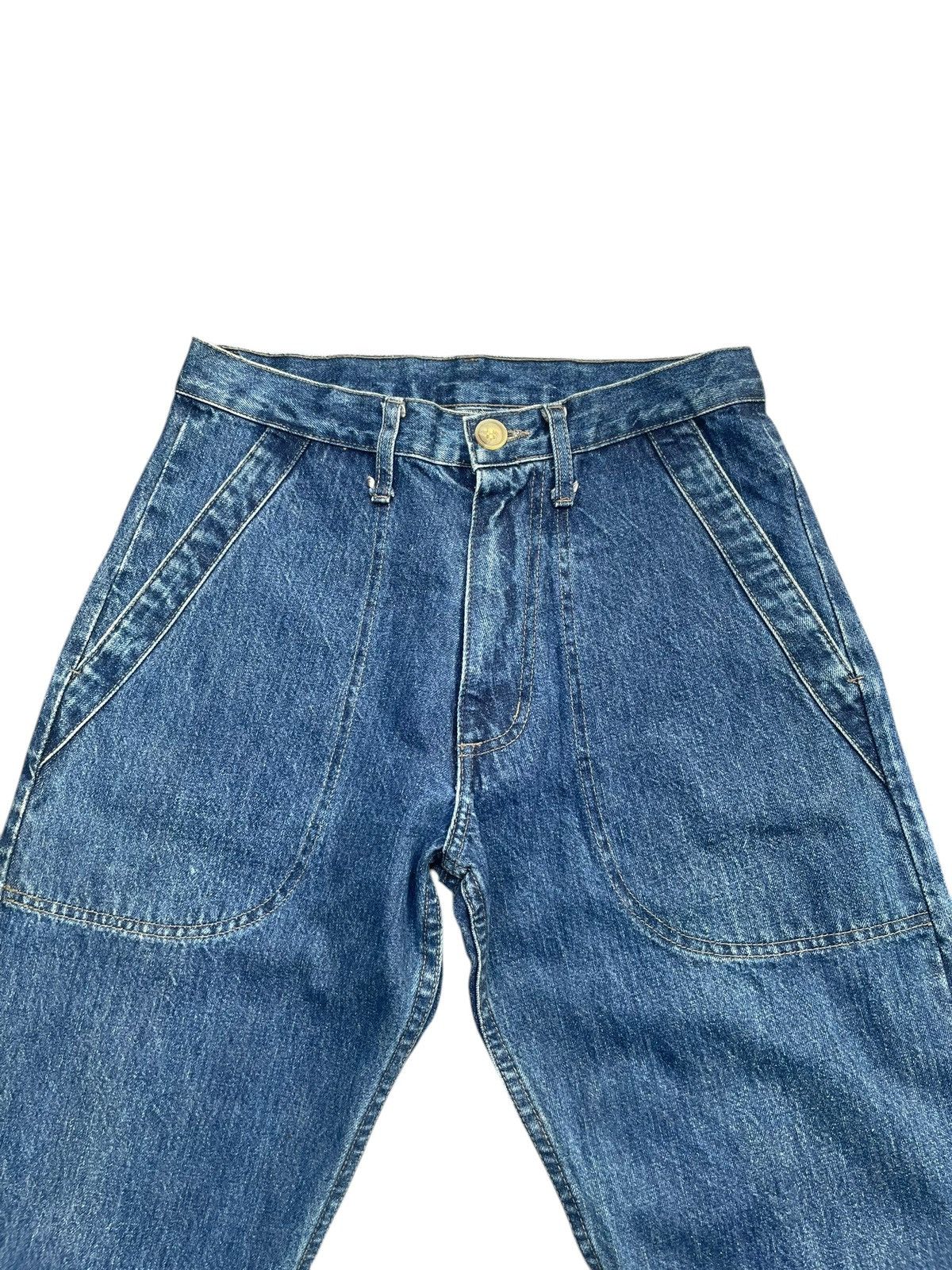 Japanese Brand Vintage Usn Inspired Selvedge Jeans Size US 29 - 4 Thumbnail